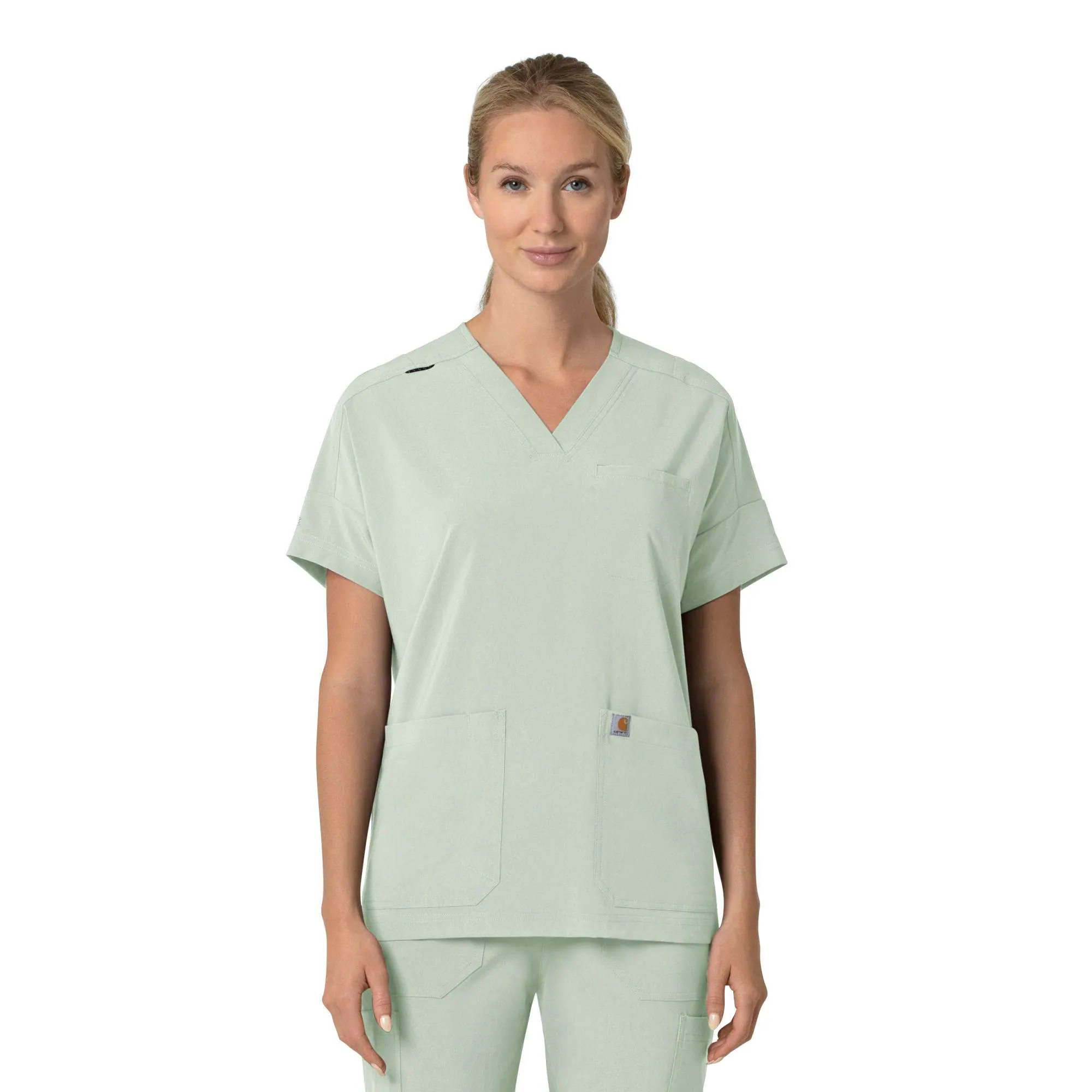 Women's Force Cross-Flex  Oversized V-Neck Scrub Top
