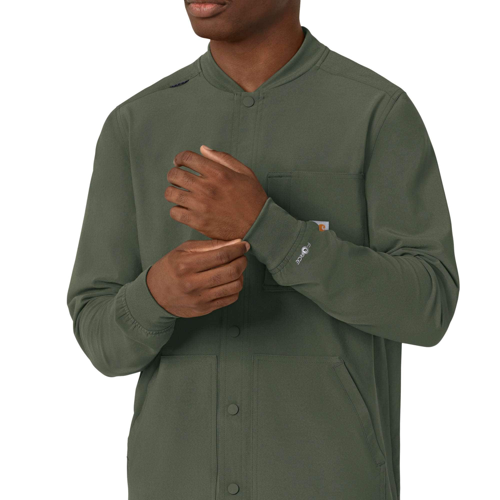 Force Cross-Flex Men's Shirt Scrub Jacket