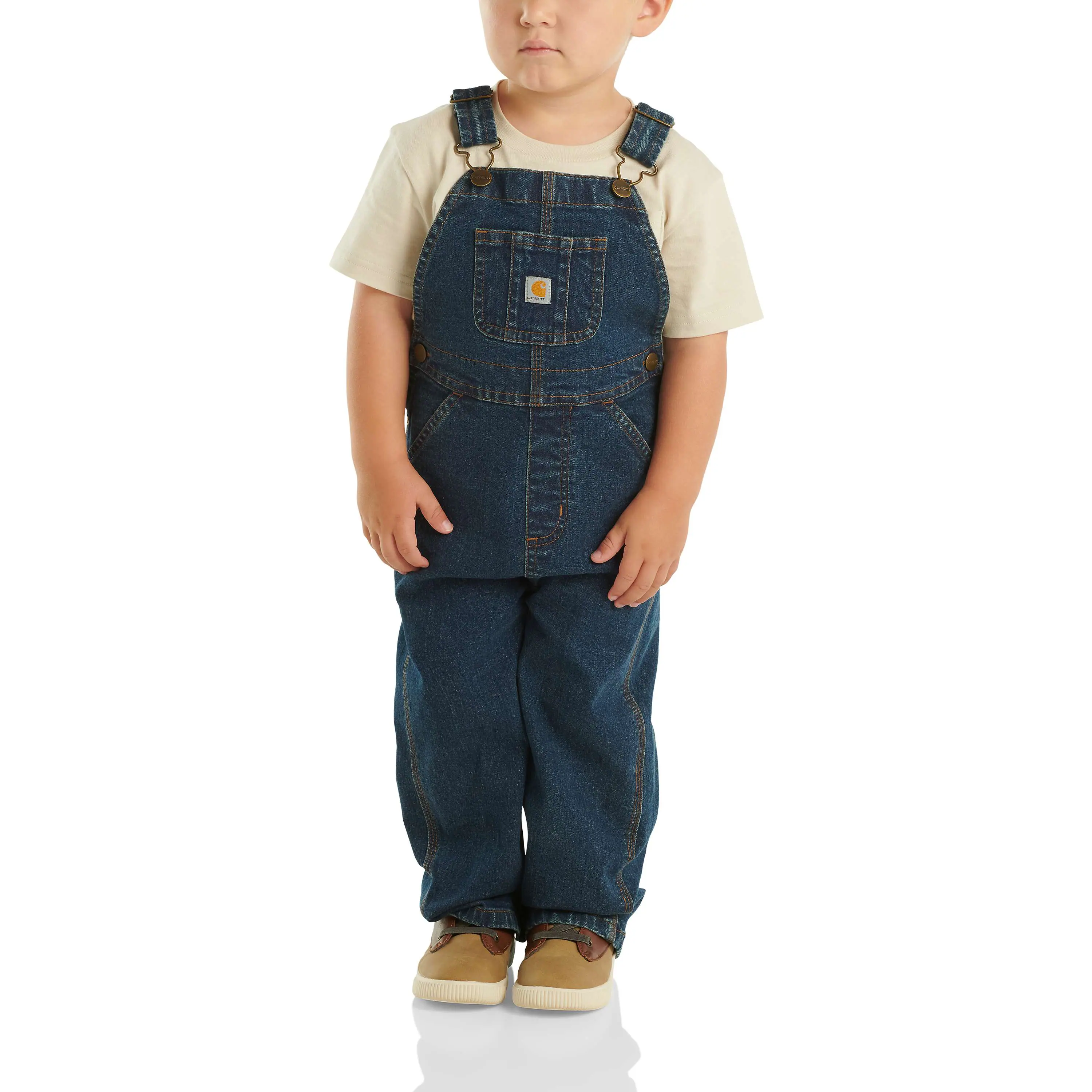 Kids' Washed Denim Bib Overall (Baby/Toddler)