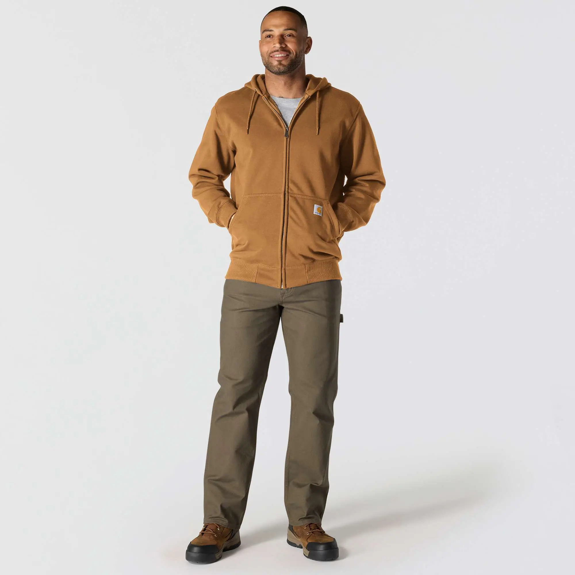 Rain Defender® Loose Fit Heavyweight Full-Zip Sweatshirt