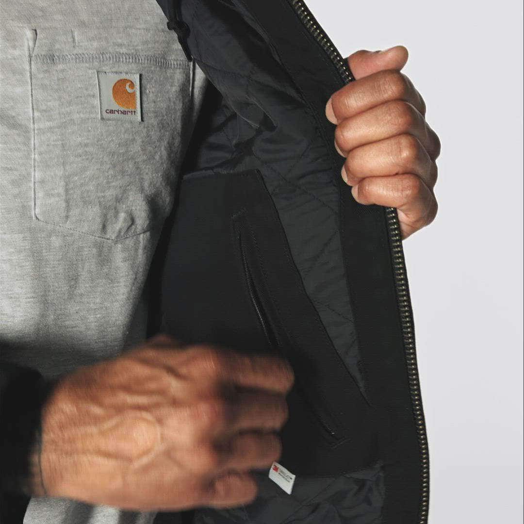 Men's Insulated Active Jac - Loose Fit - Washed Duck - 3 Warmest Rating