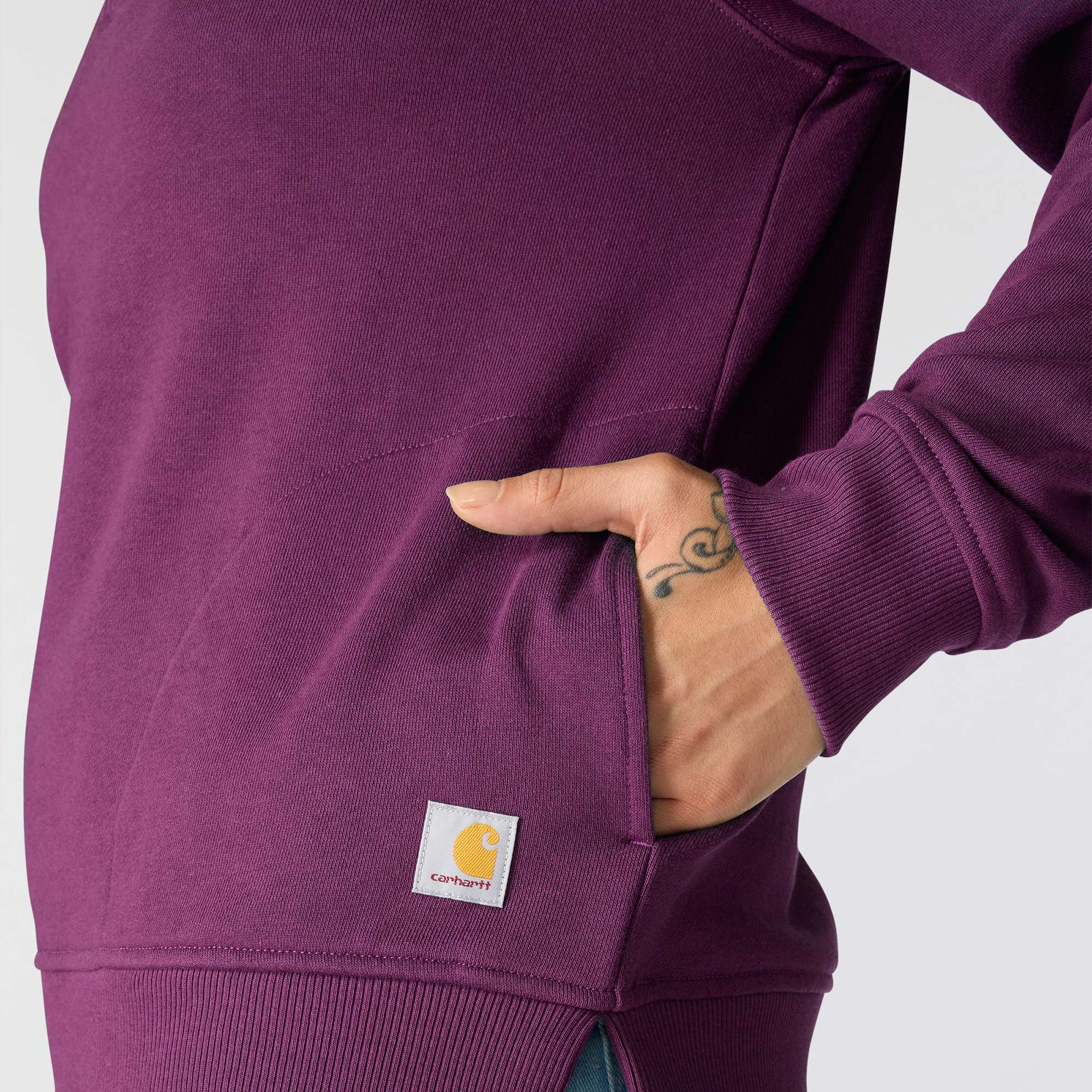 Women's TENCEL™ Fiber Series Relaxed Fit Half-Zip Sweatshirt