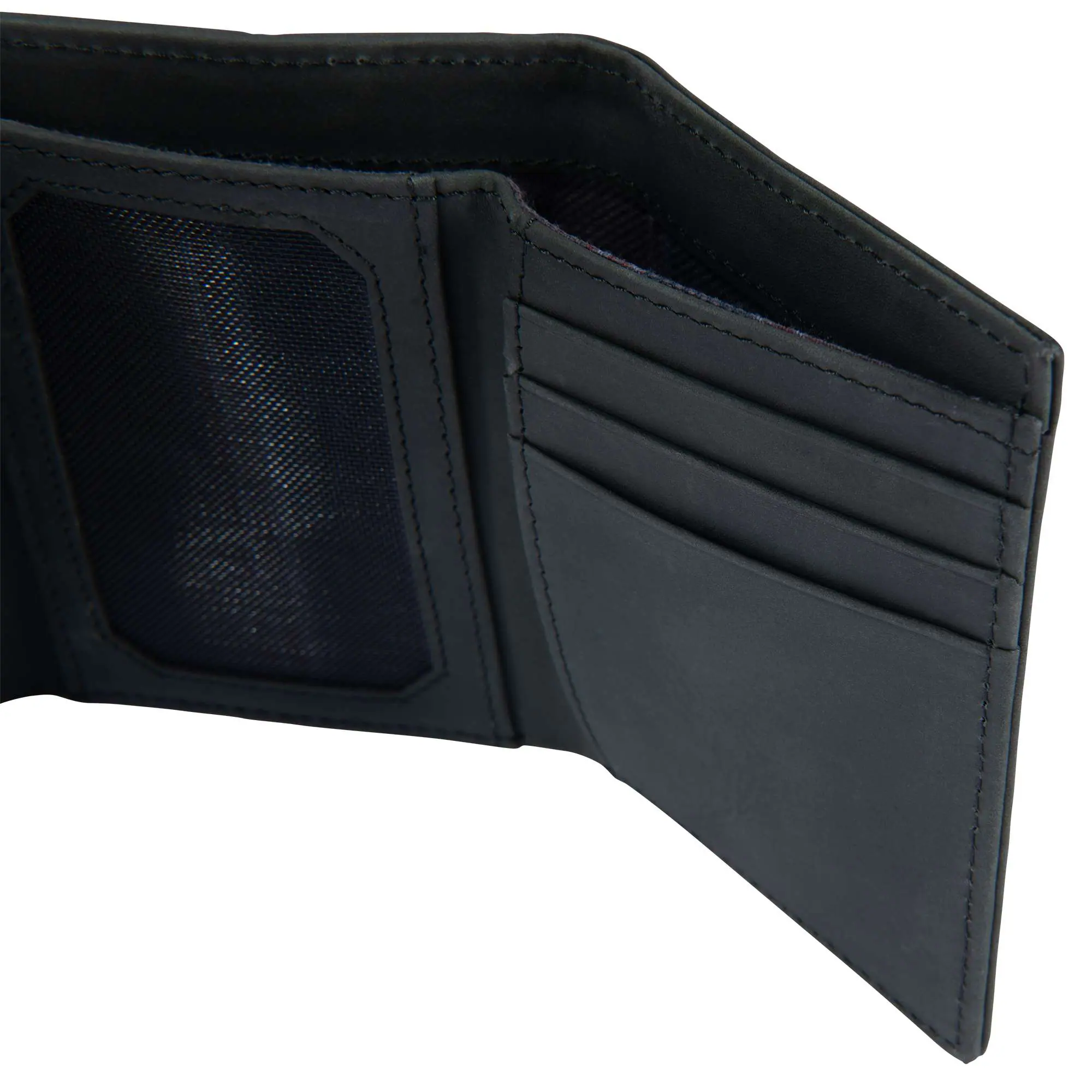 Saddle Leather Trifold Wallet
