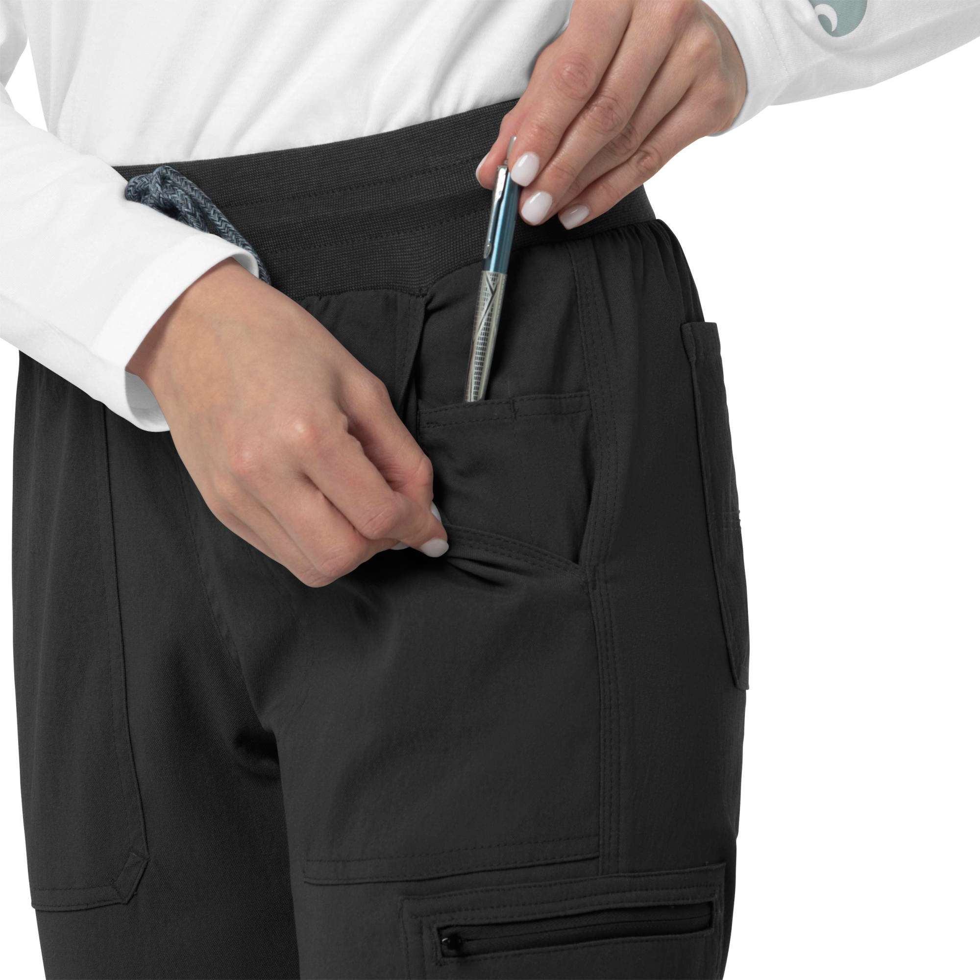 Women's Rugged Flex® Peak  Slim Leg Scrub Pant