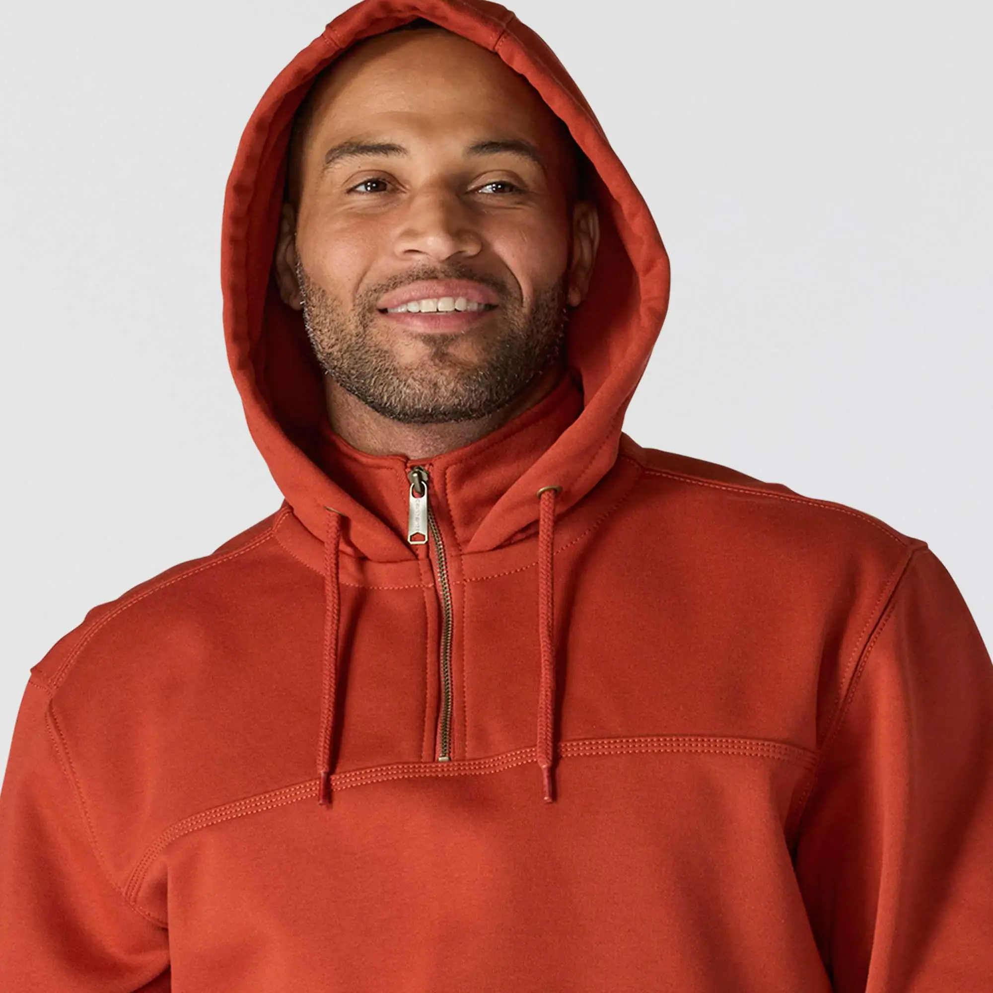 Rain Defender® Loose Fit Heavyweight Quarter-Zip Hoodie