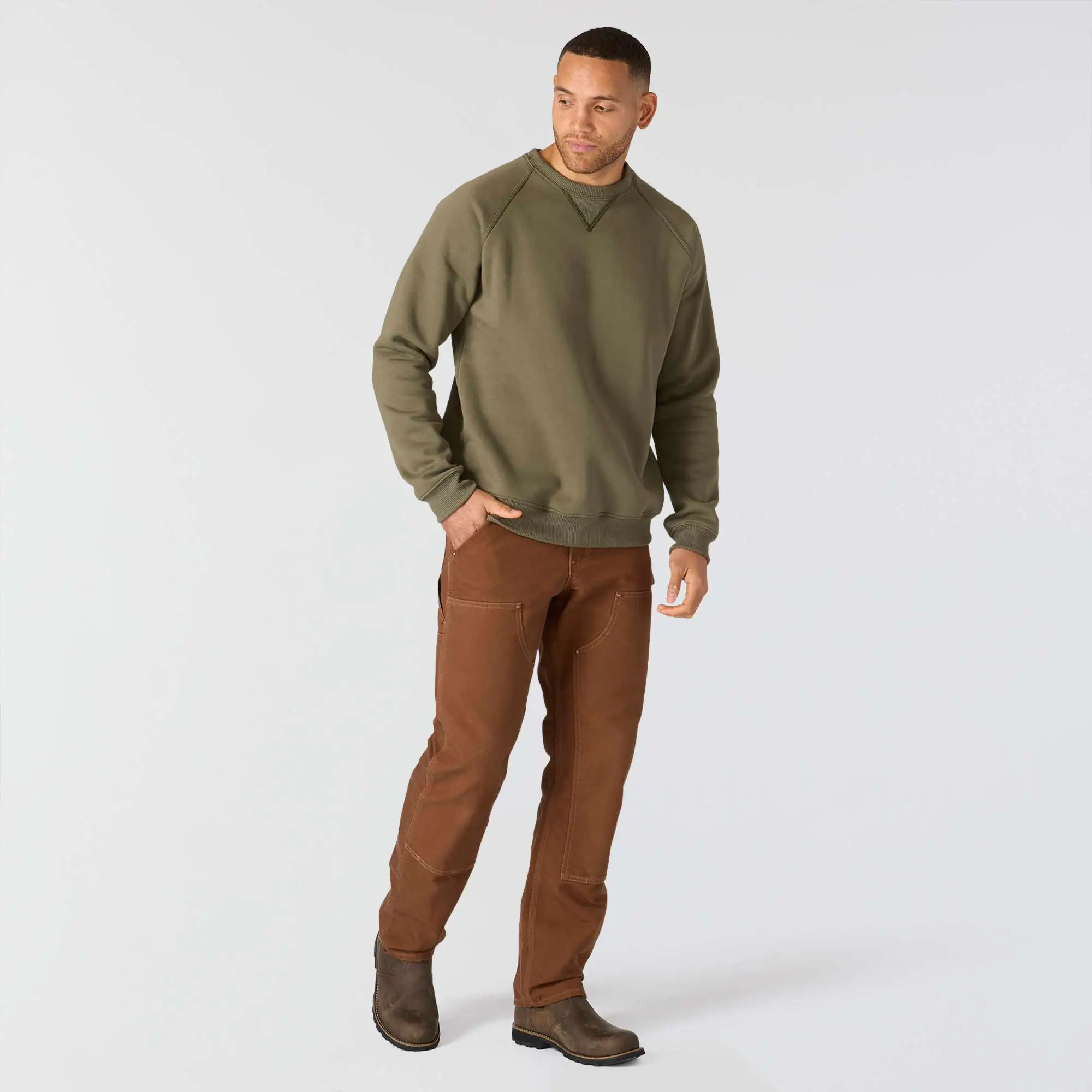 Crafted Series Heavyweight Fleece Crewneck Sweatshirt