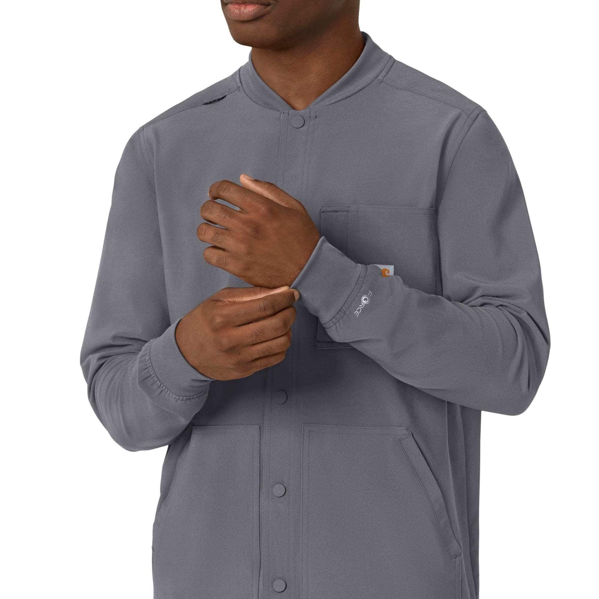Force Cross-Flex Men's Shirt Scrub Jacket