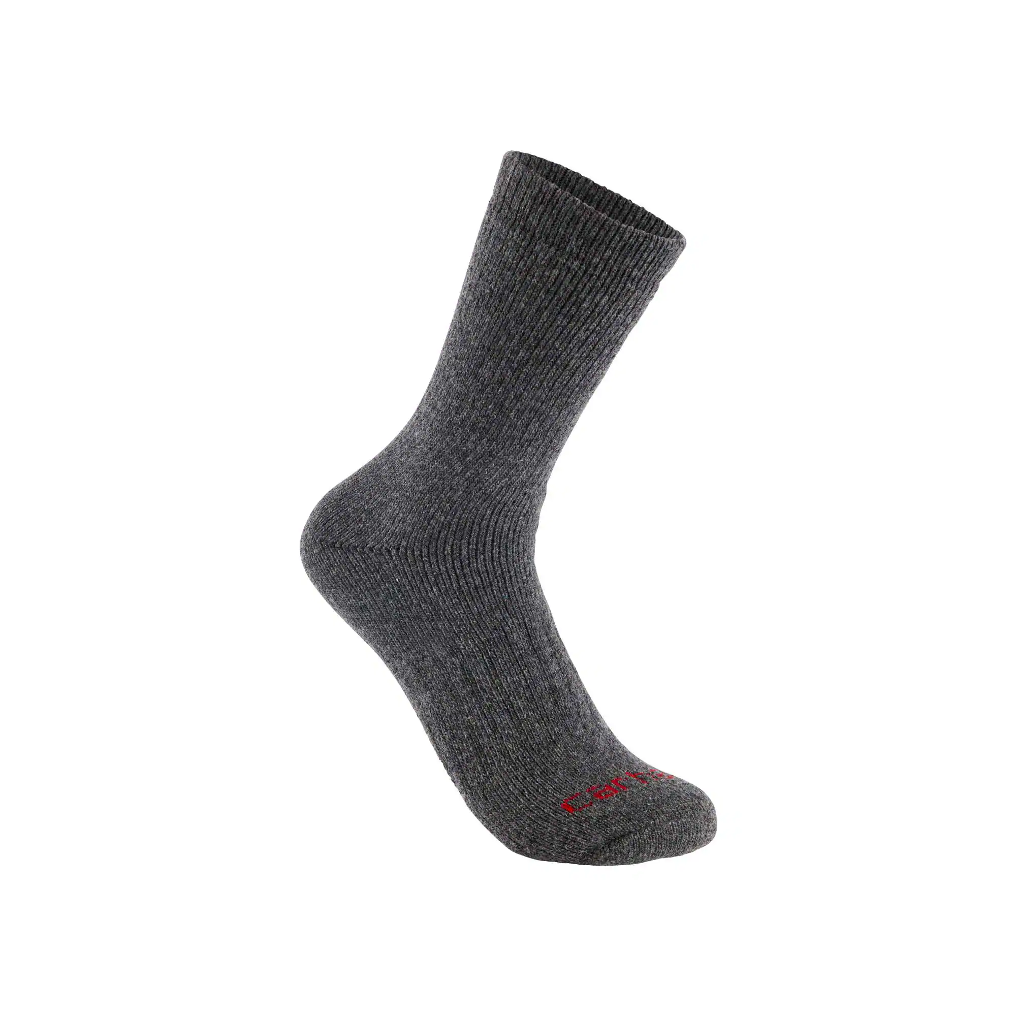 Midweight Synthetic-Wool Blend Colorblock Crew Sock 2-Pack