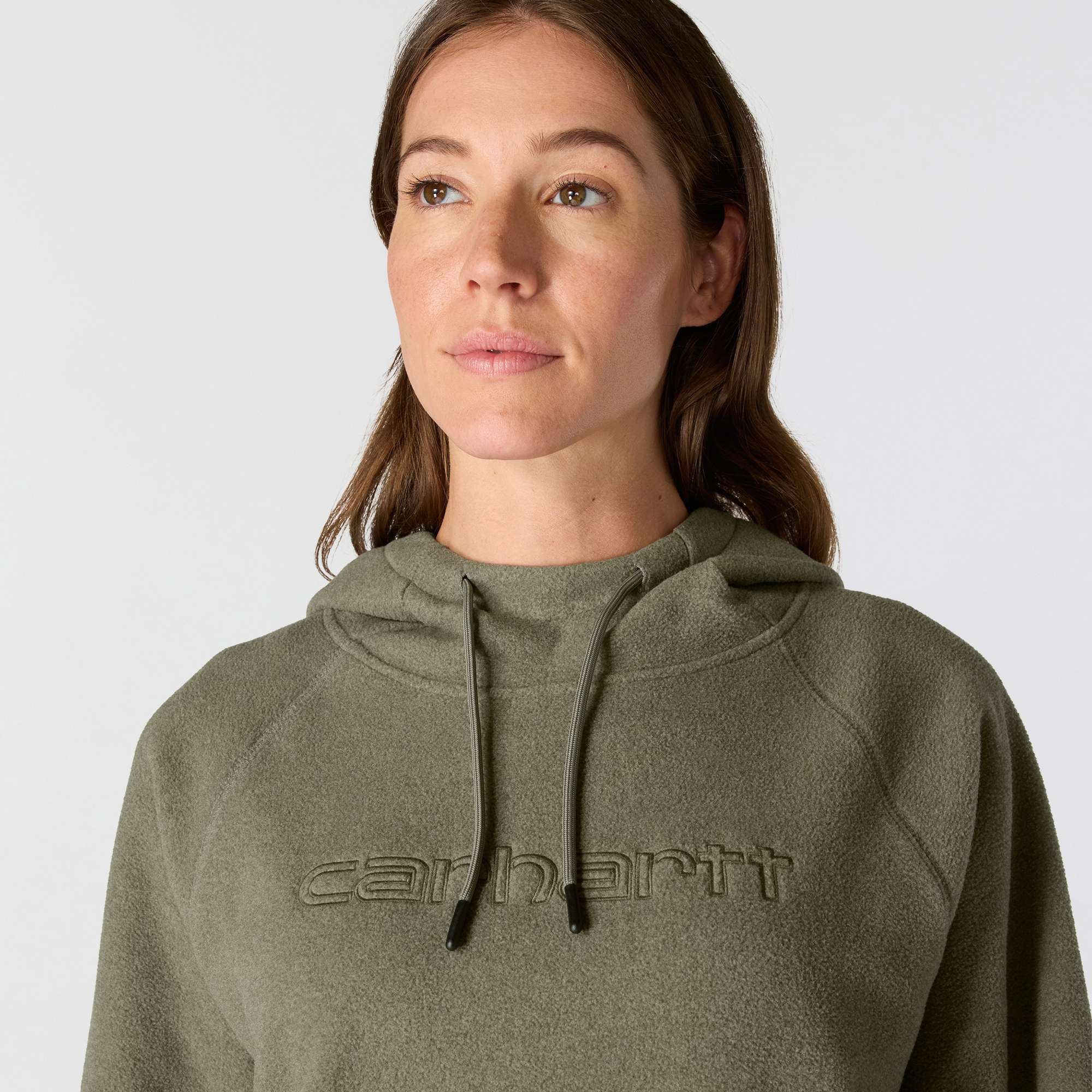 Women's Carhartt Force® Force Oversized-Fit Fleece Hooded Sweatshirt