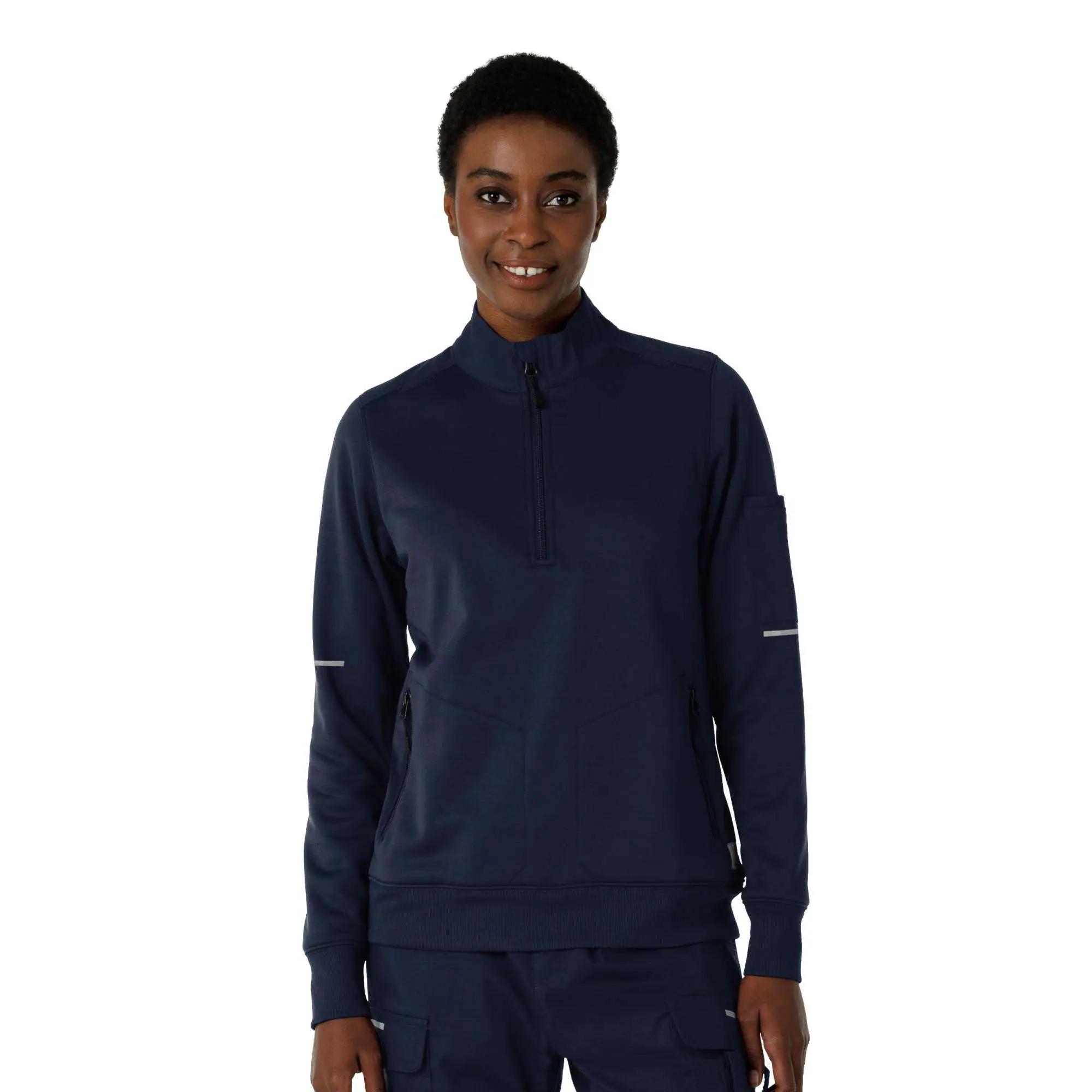 Women's Rugged Flex® RSCU Scrub Half Zip