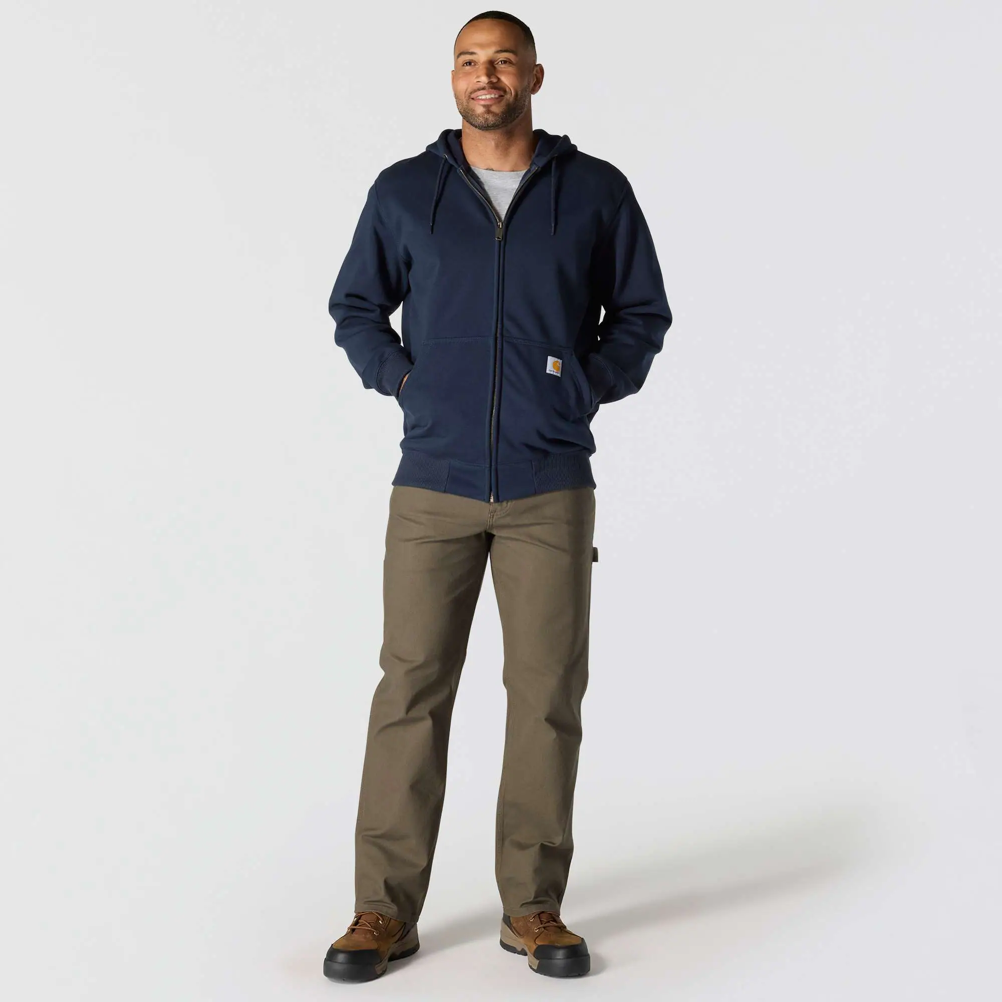 Rain Defender® Loose Fit Heavyweight Full-Zip Sweatshirt