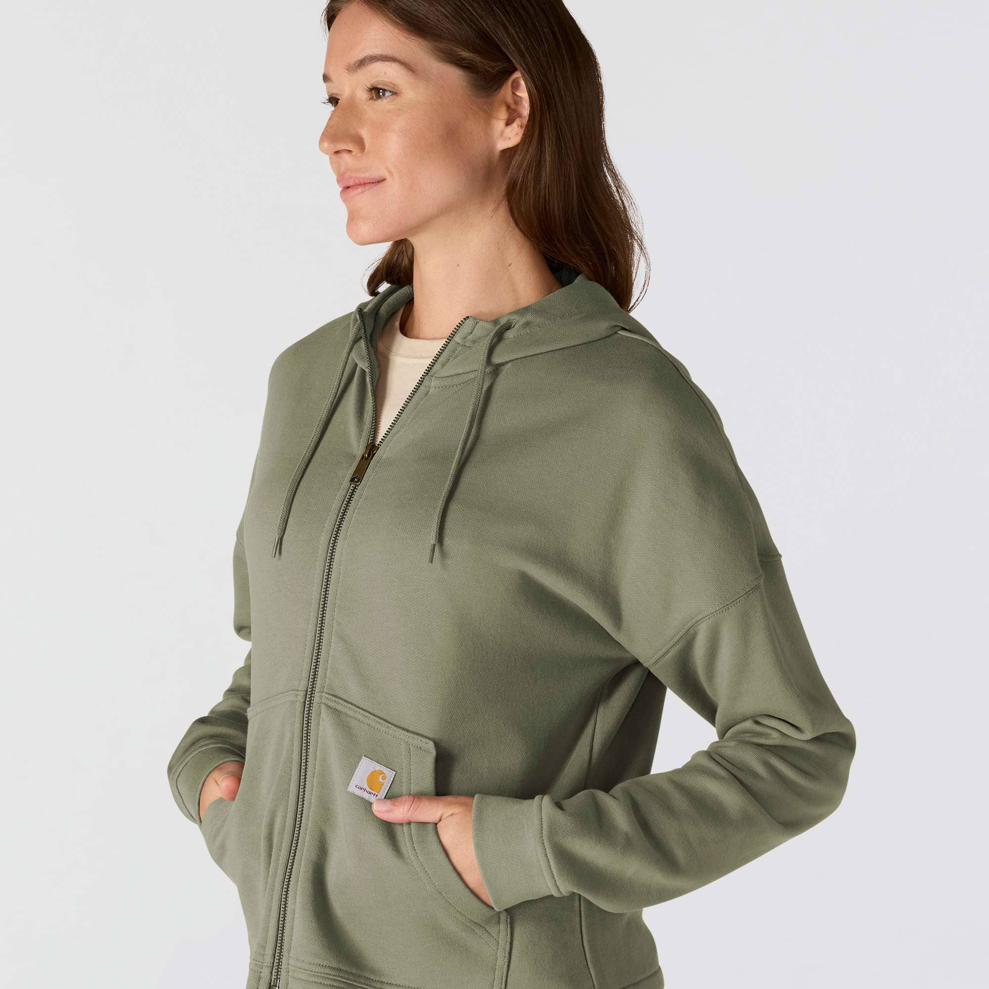 Women's TENCEL™ Fiber Series Loose Fit Full-Zip Sweatshirt