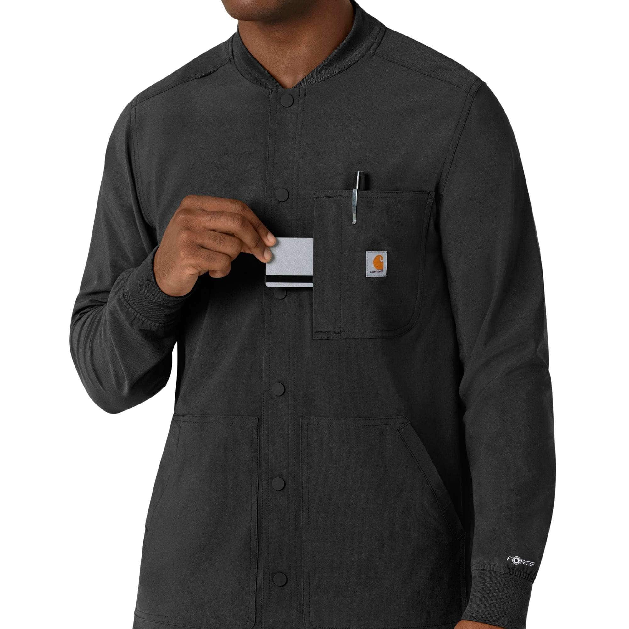 Force Cross-Flex Men's Shirt Scrub Jacket