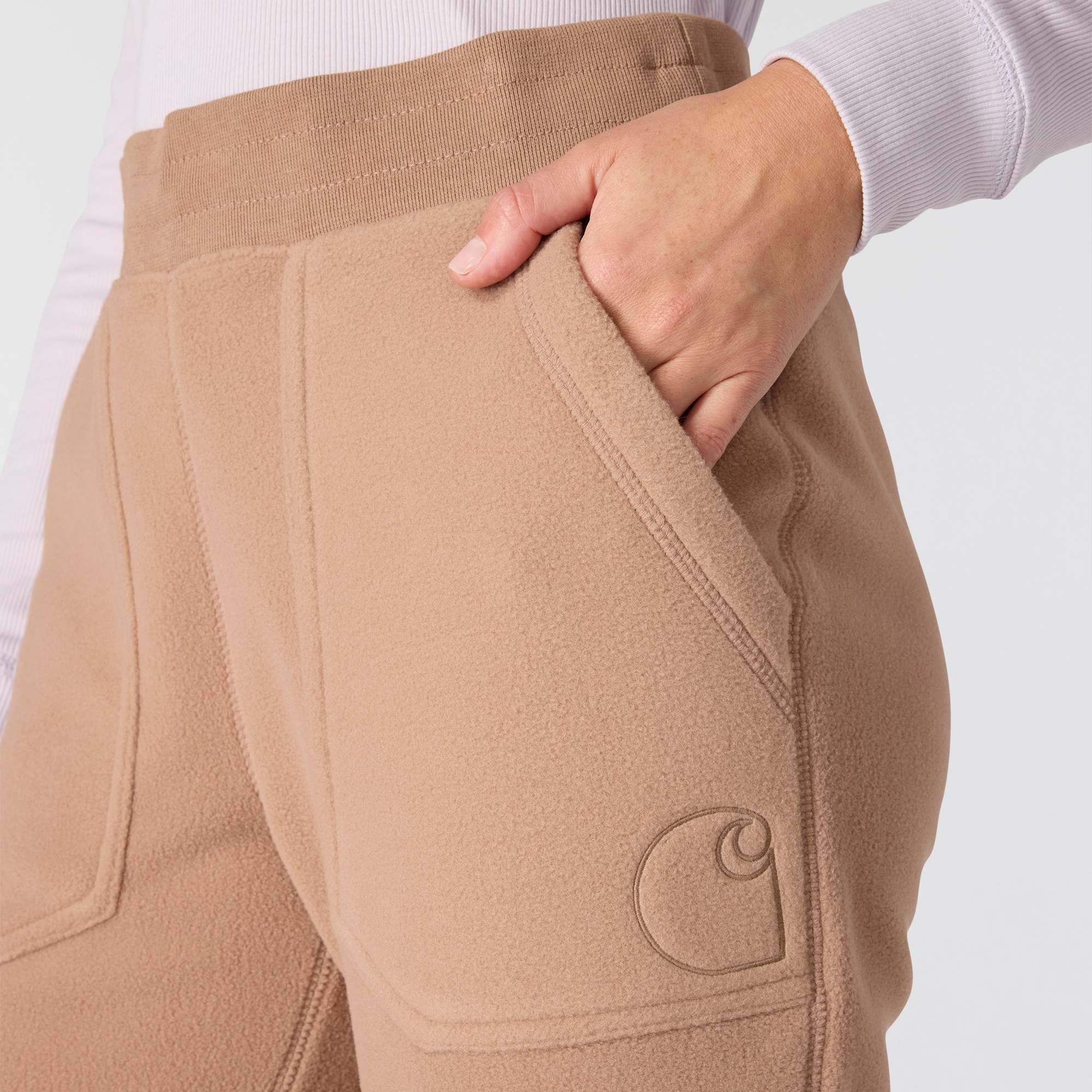 Women's Carhartt Force® Relaxed Fit Fleece Graphic Sweatpant