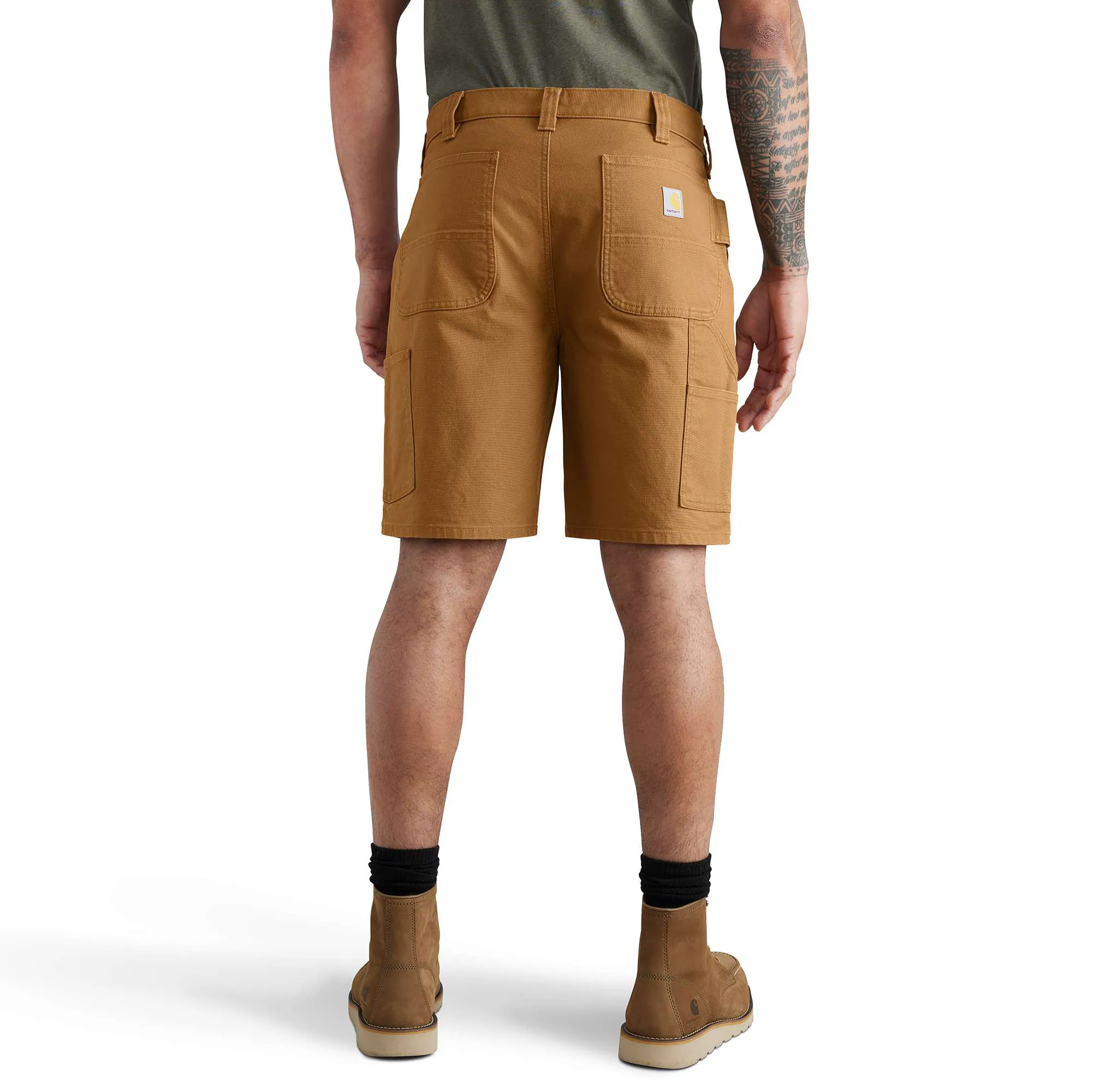 Rugged Flex® Relaxed Fit Duck Double-Front Utility Work Short