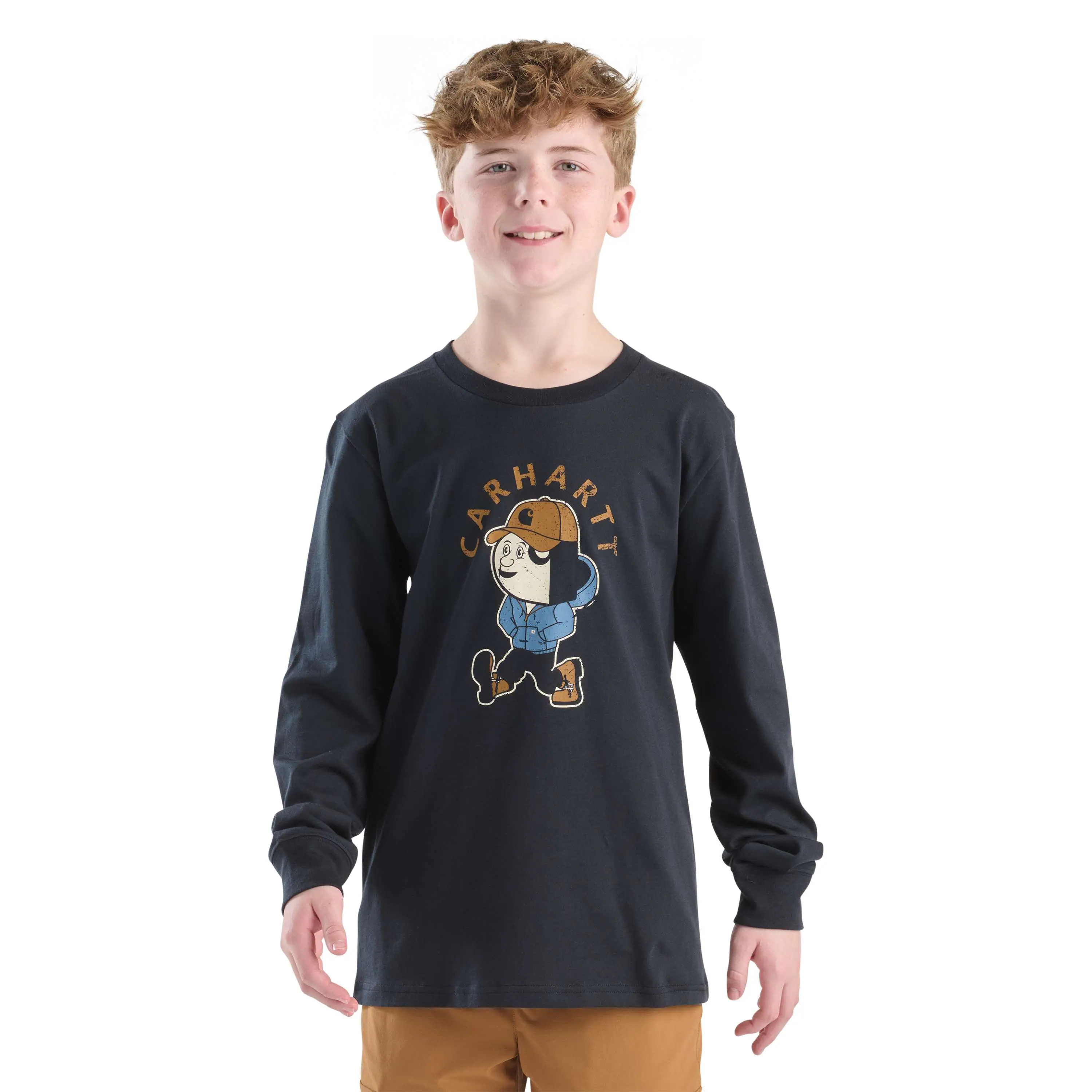 Boys' Long Sleeve Character Graphic T-Shirt (Toddler/Child/Youth)