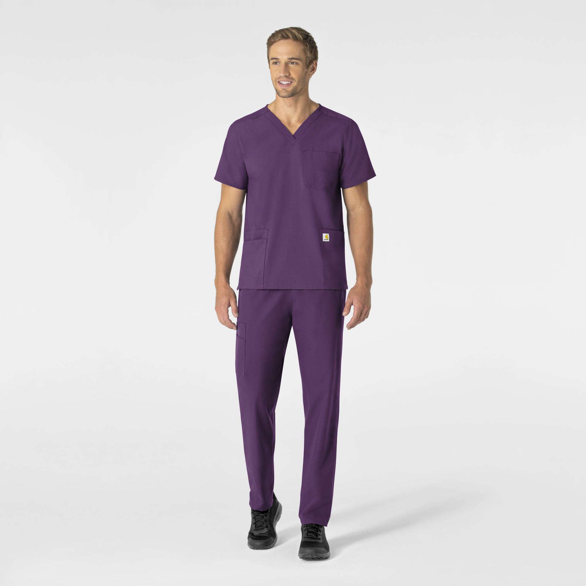 Unisex Force Essentials V-Neck 6-Pocket Scrub Top