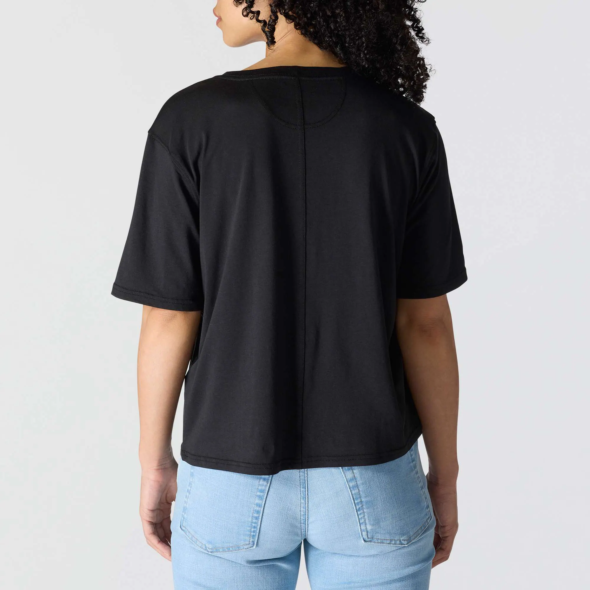 Women's TENCEL™ Fiber Series Loose Fit Short-Sleeve Crewneck T-Shirt