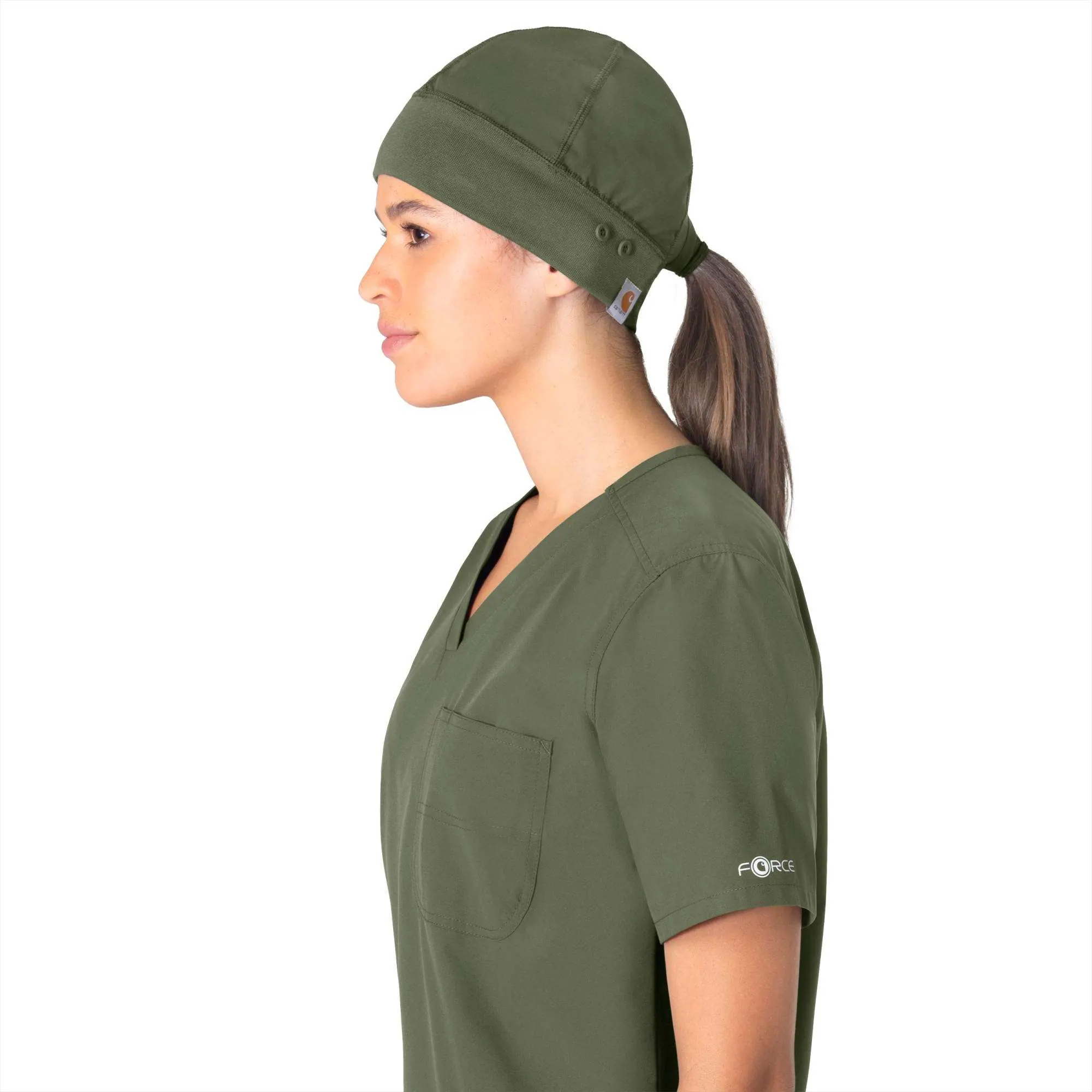 Unisex Force Essentials  Beanie Scrub Cap