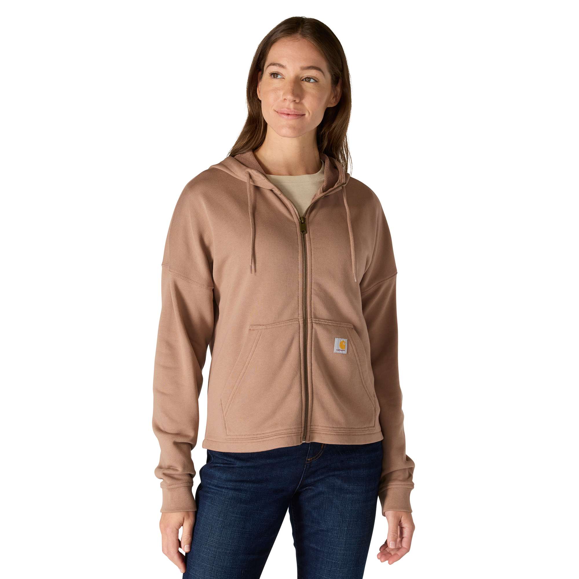 Women's TENCEL™ Fiber Series Loose Fit Full-Zip Sweatshirt