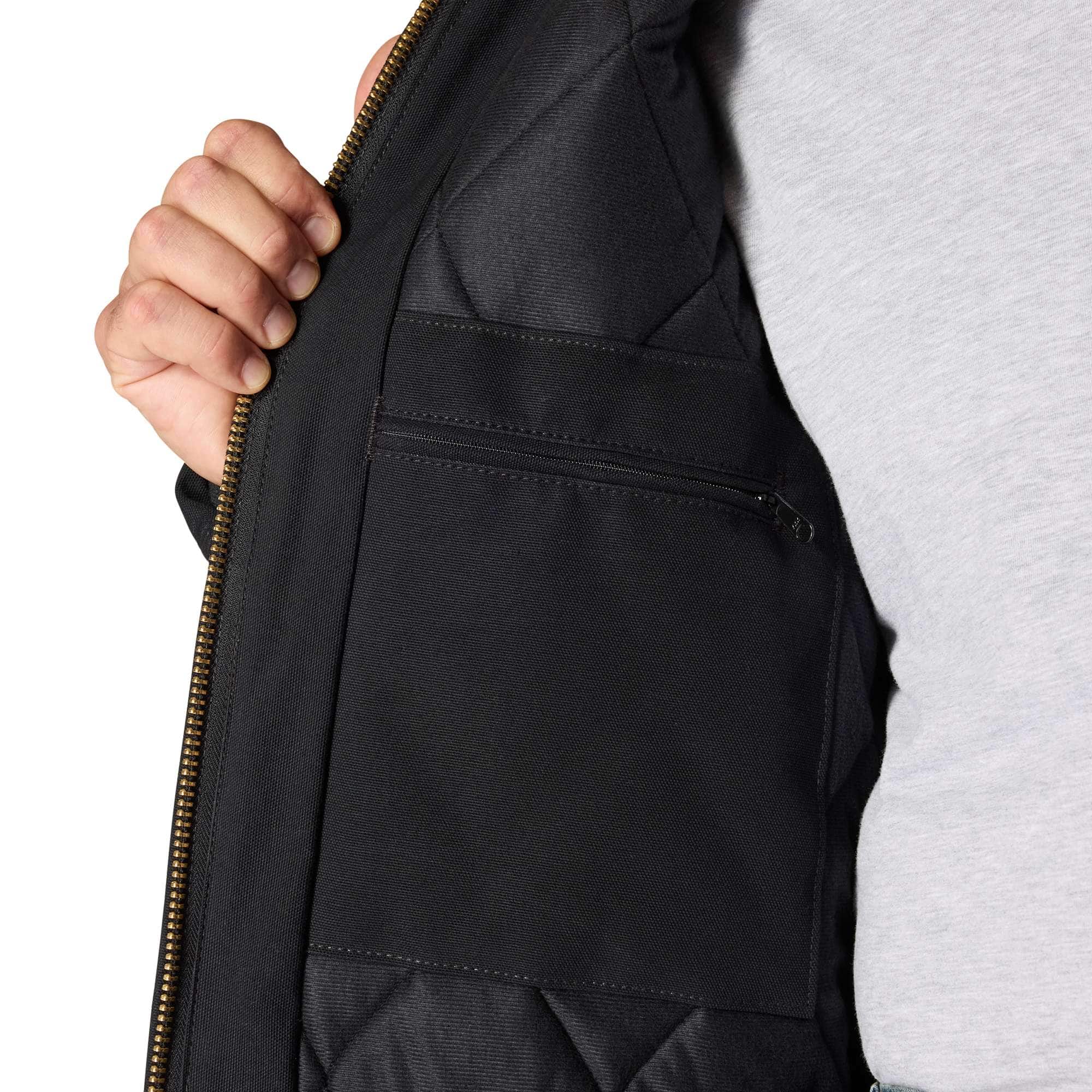 Flannel-Lined Active Jac J140 - Loose Fit - Firm Duck - 3 Warmest Rating