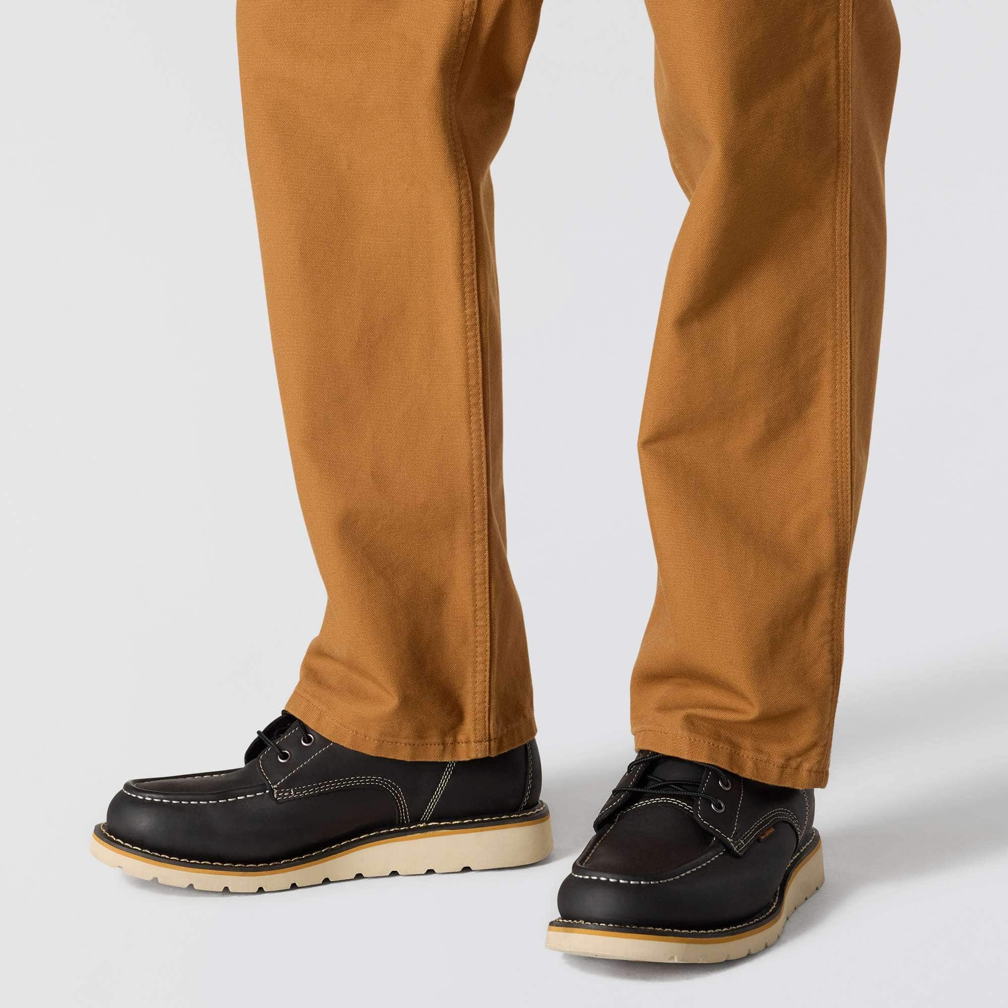 Loose Straight Washed Duck Dungaree