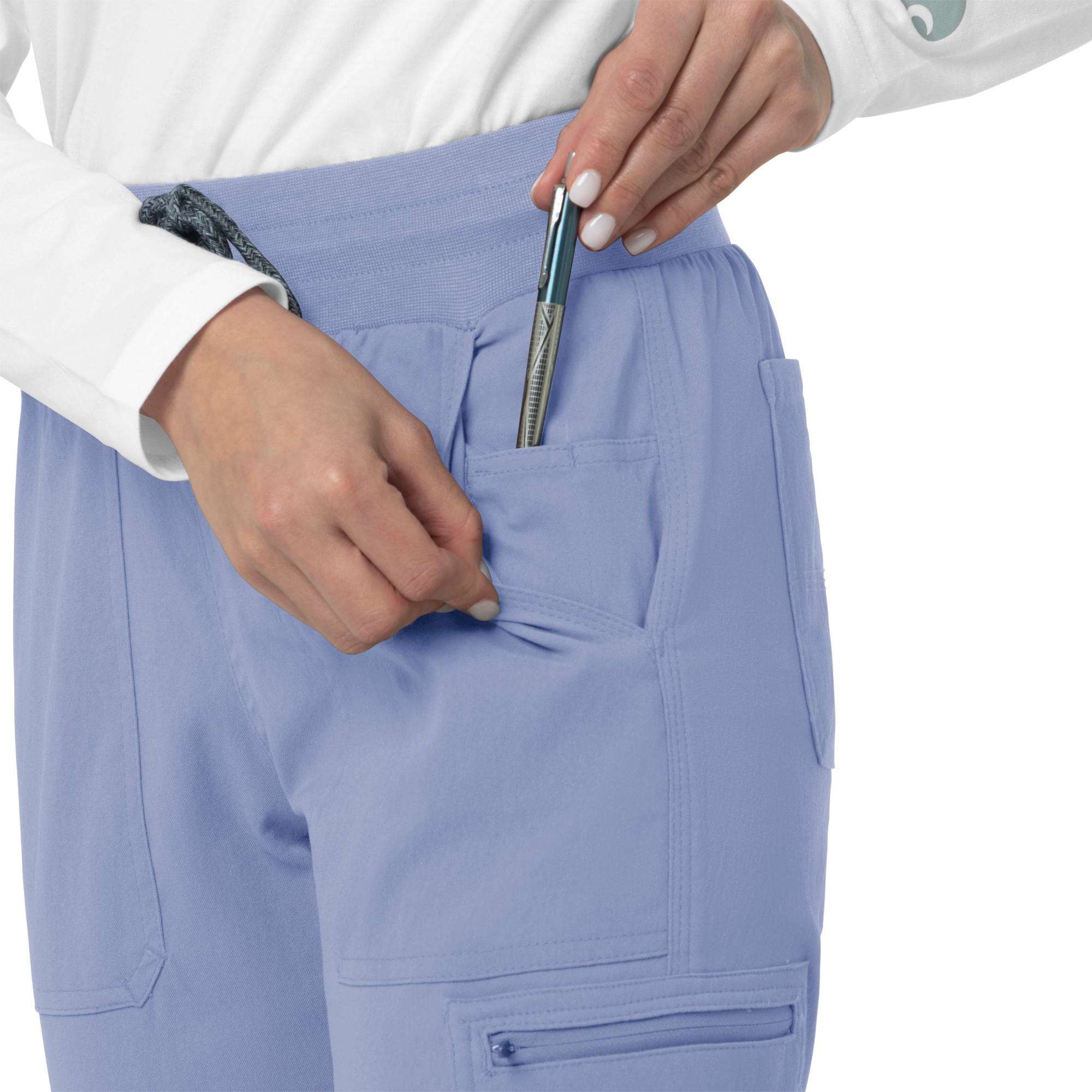 Women's Rugged Flex® Peak  Slim Leg Scrub Pant