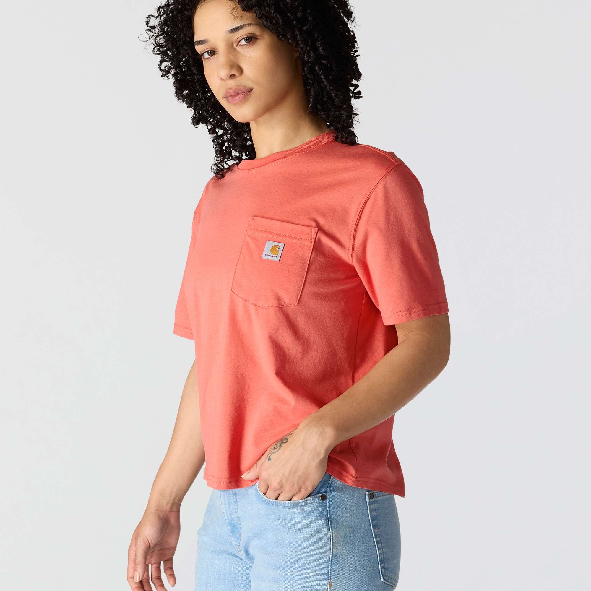 Women's TENCEL™ Fiber Series Loose Fit Short-Sleeve Crewneck T-Shirt