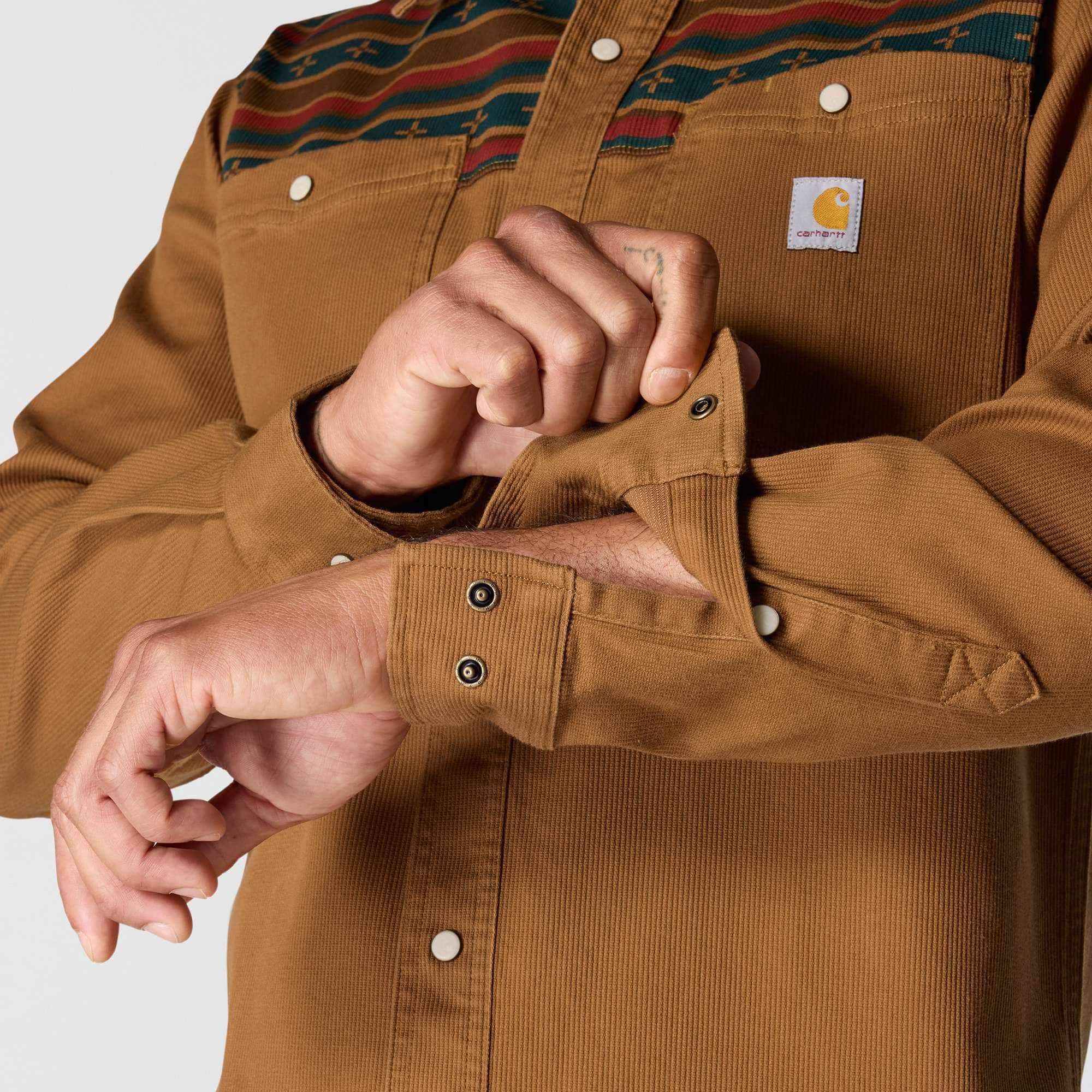 Montana Rugged Flex™ Relaxed Fit Corduroy Long-Sleeve Shirt