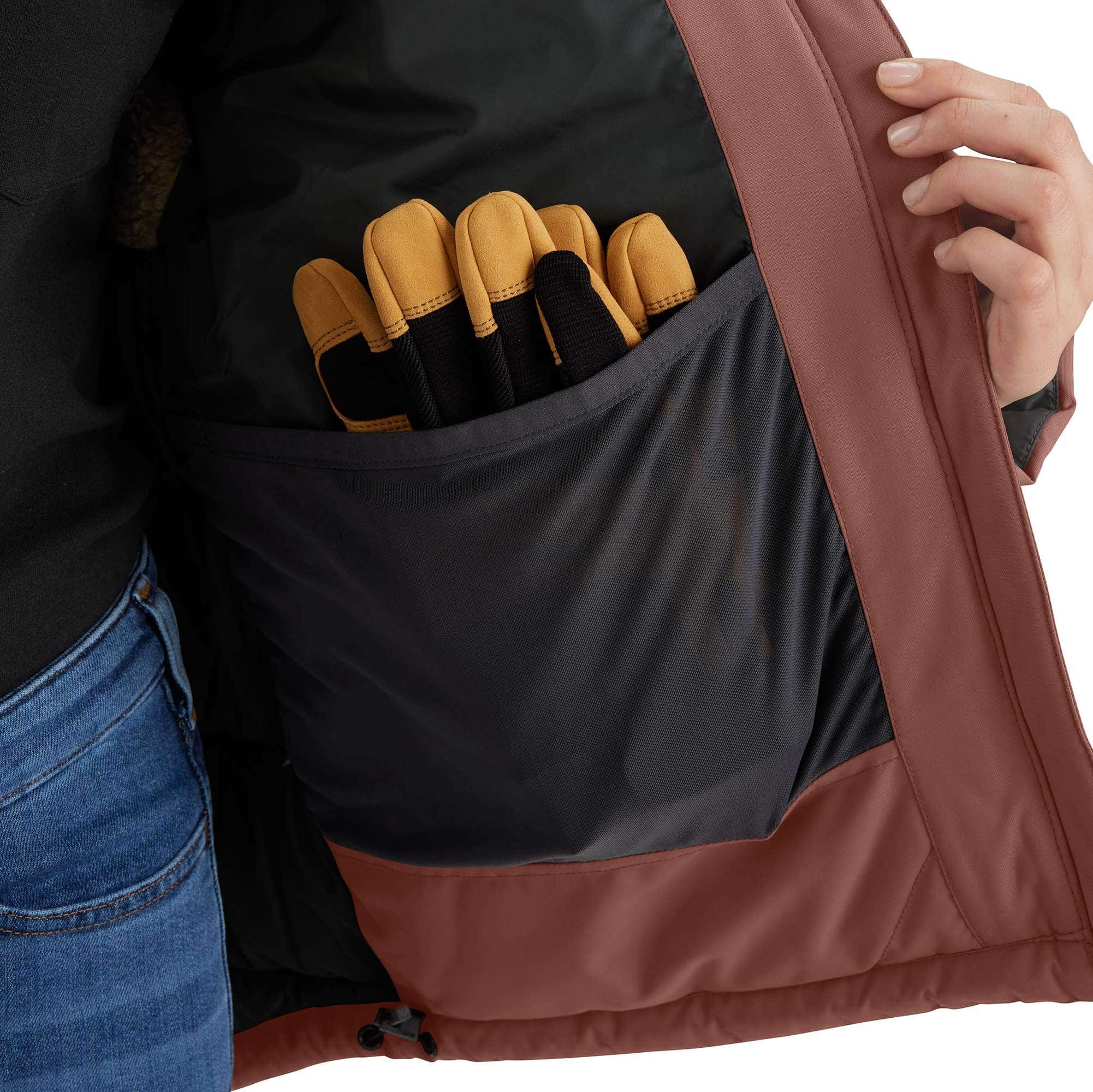 Women's Montana  Puffer Jacket - Sherpa Lined - 4 Extreme Warmth Rating