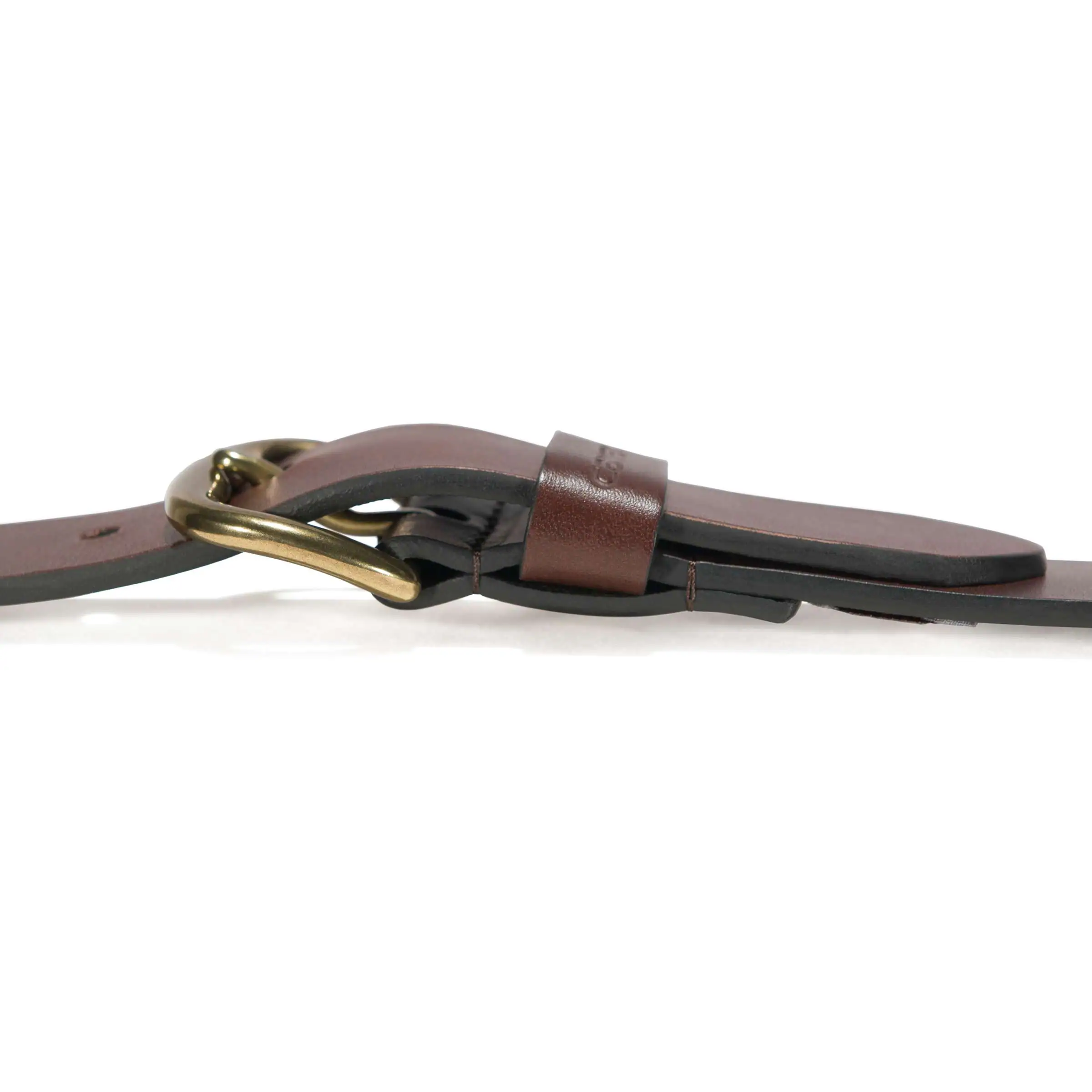Bridle Leather Classic Buckle Belt