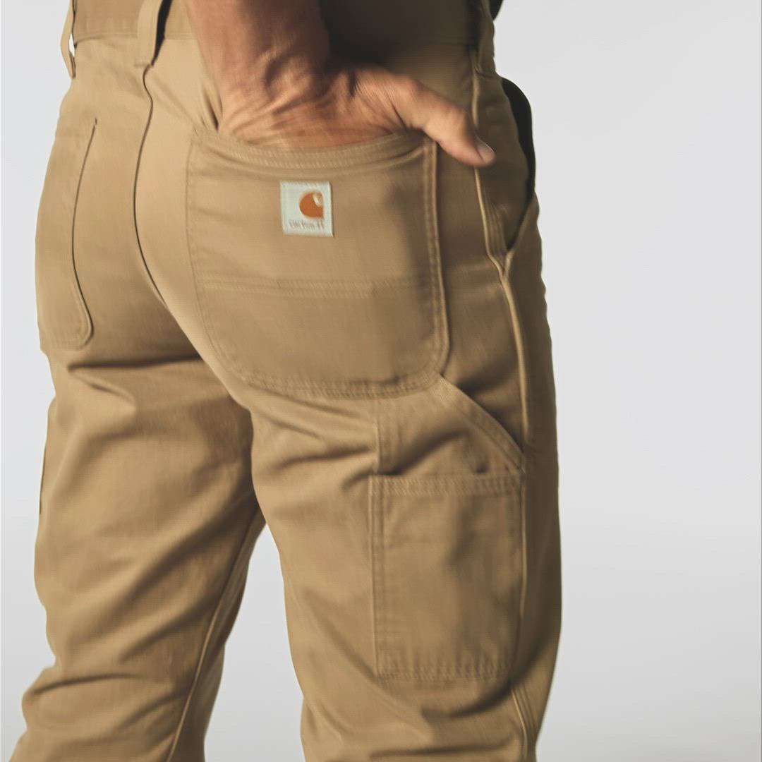 Relaxed Straight Twill Dungaree