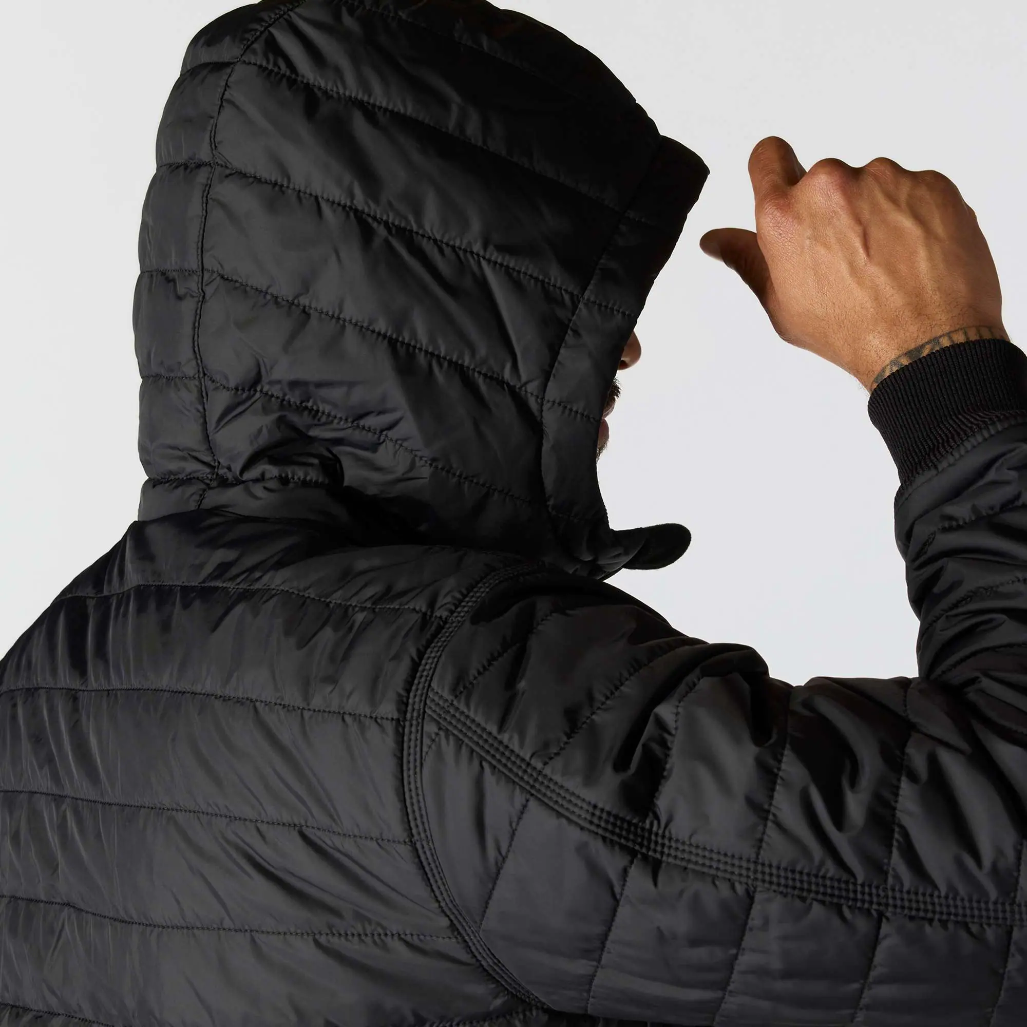 Rain Defender® Relaxed Fit Lightweight Insulated Hooded Jacket - 3 Warmest Rating