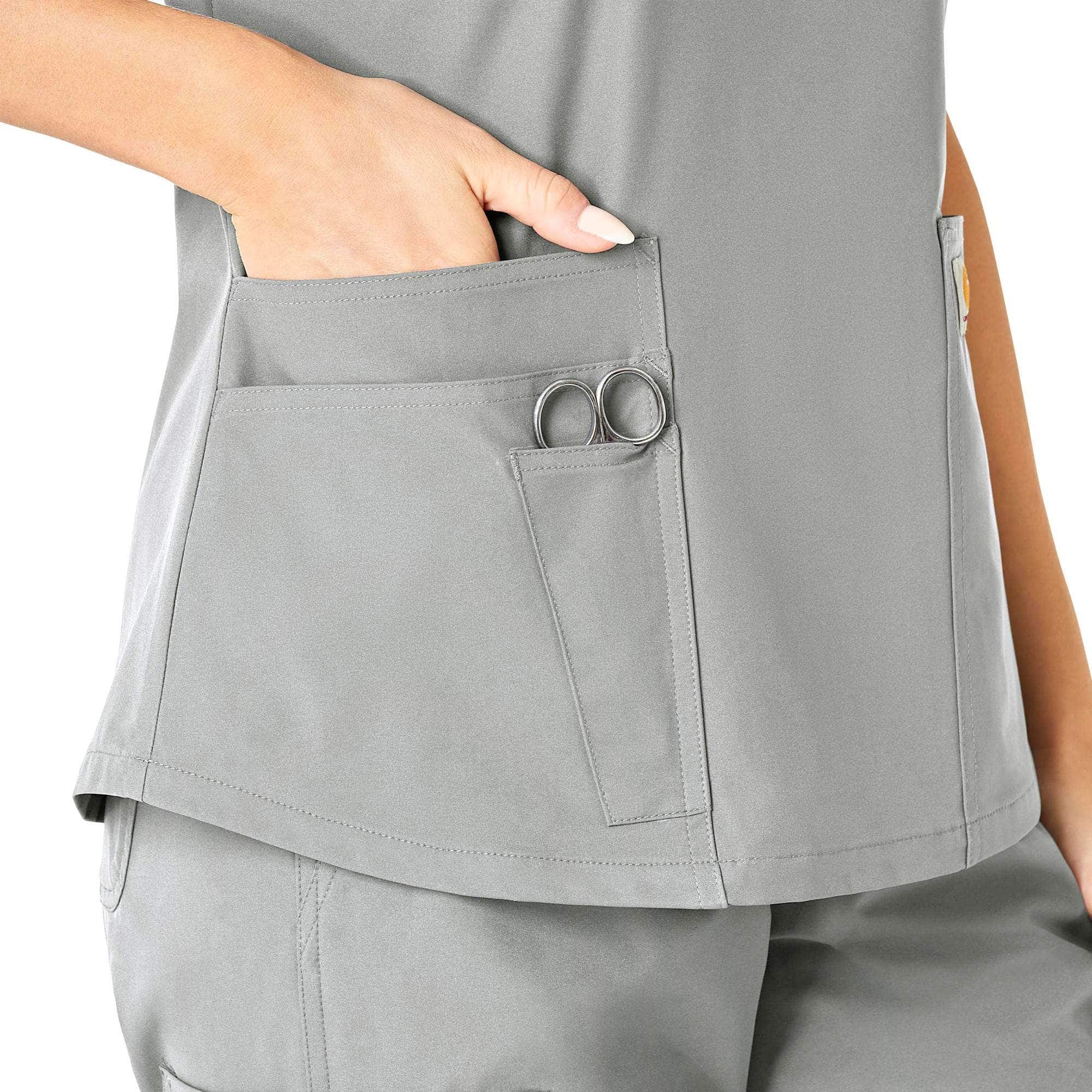 Women's Force Essentials V-Neck Scrub Top