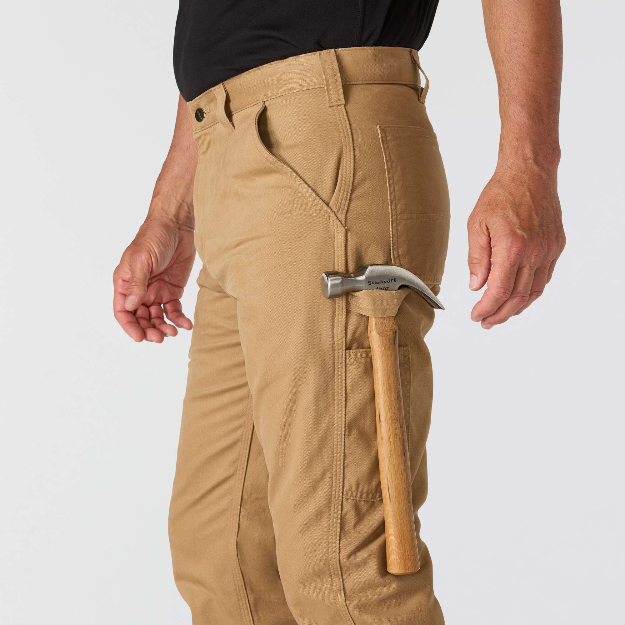 Relaxed Straight Twill Dungaree