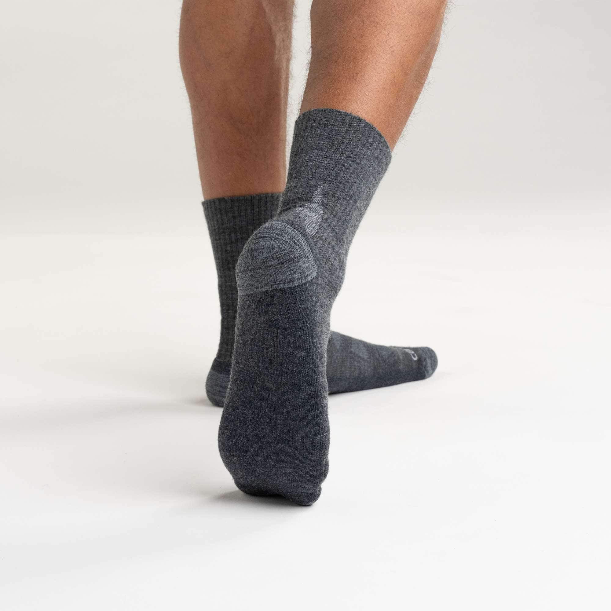 Midweight Merino Wool Blend Short Crew Sock