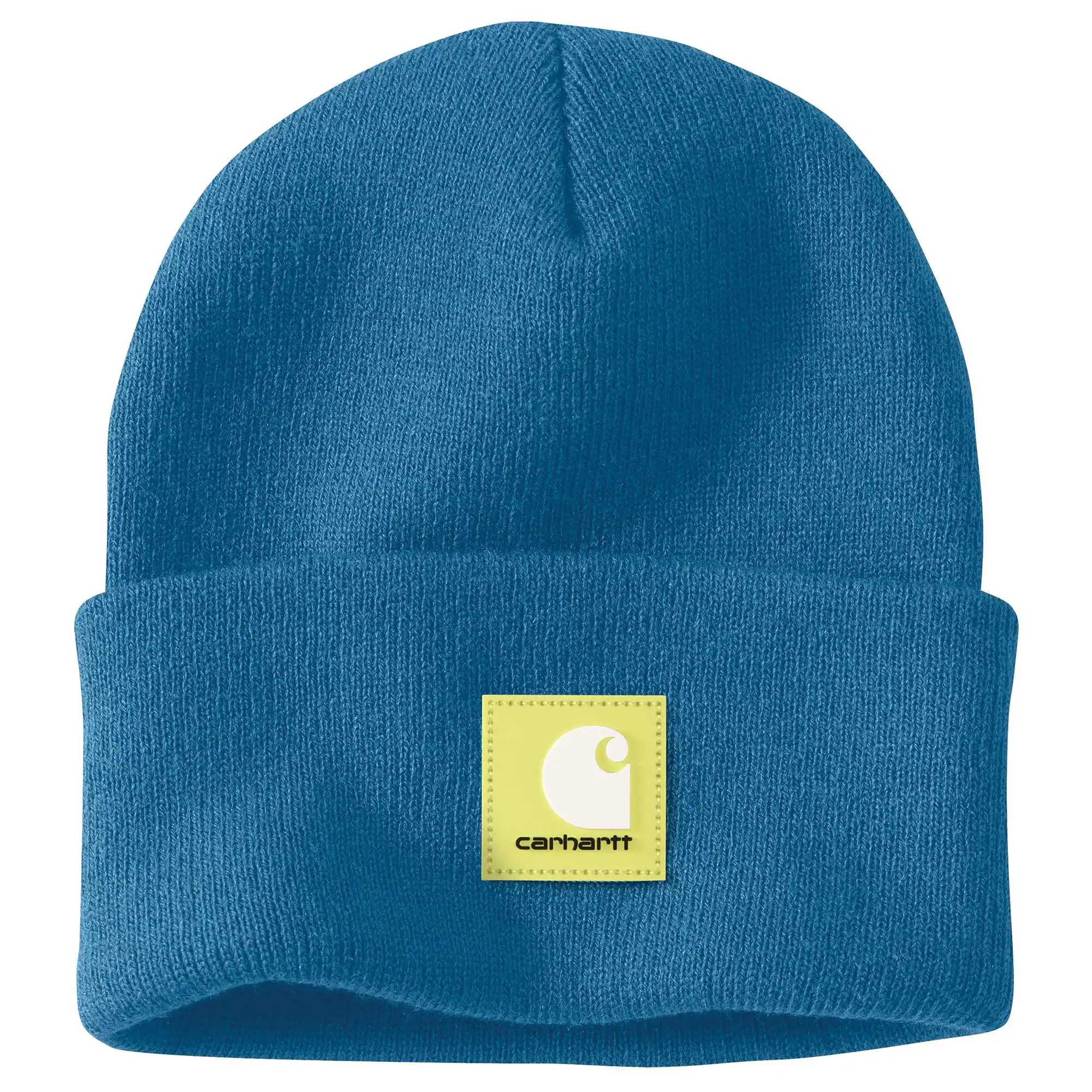 Knit Rubber Patch Beanie