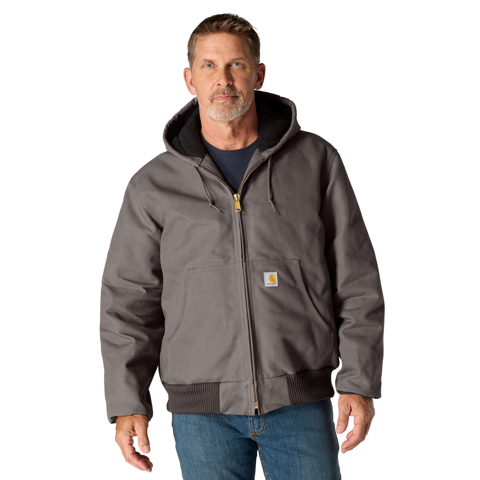 Flannel-Lined Active Jac J140 - Loose Fit - Firm Duck - 3 Warmest Rating