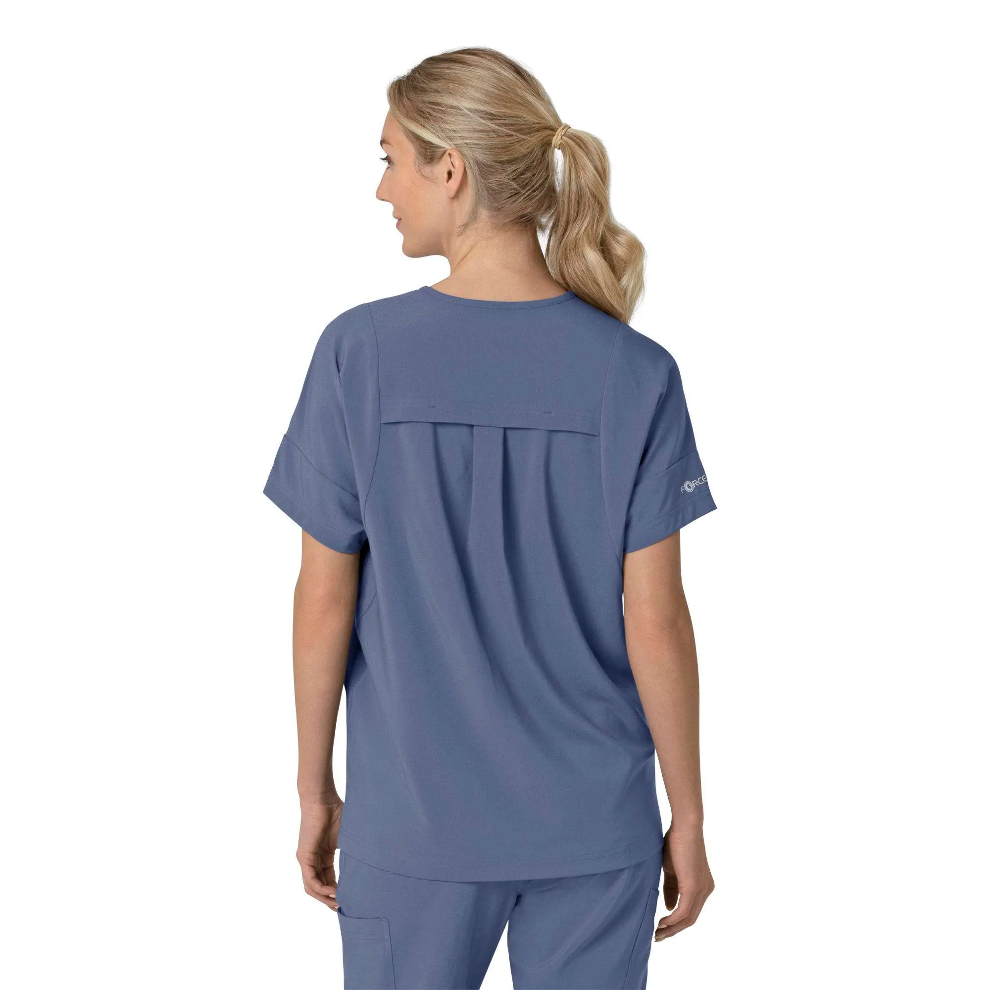 Women's Force Cross-Flex  Oversized V-Neck Scrub Top