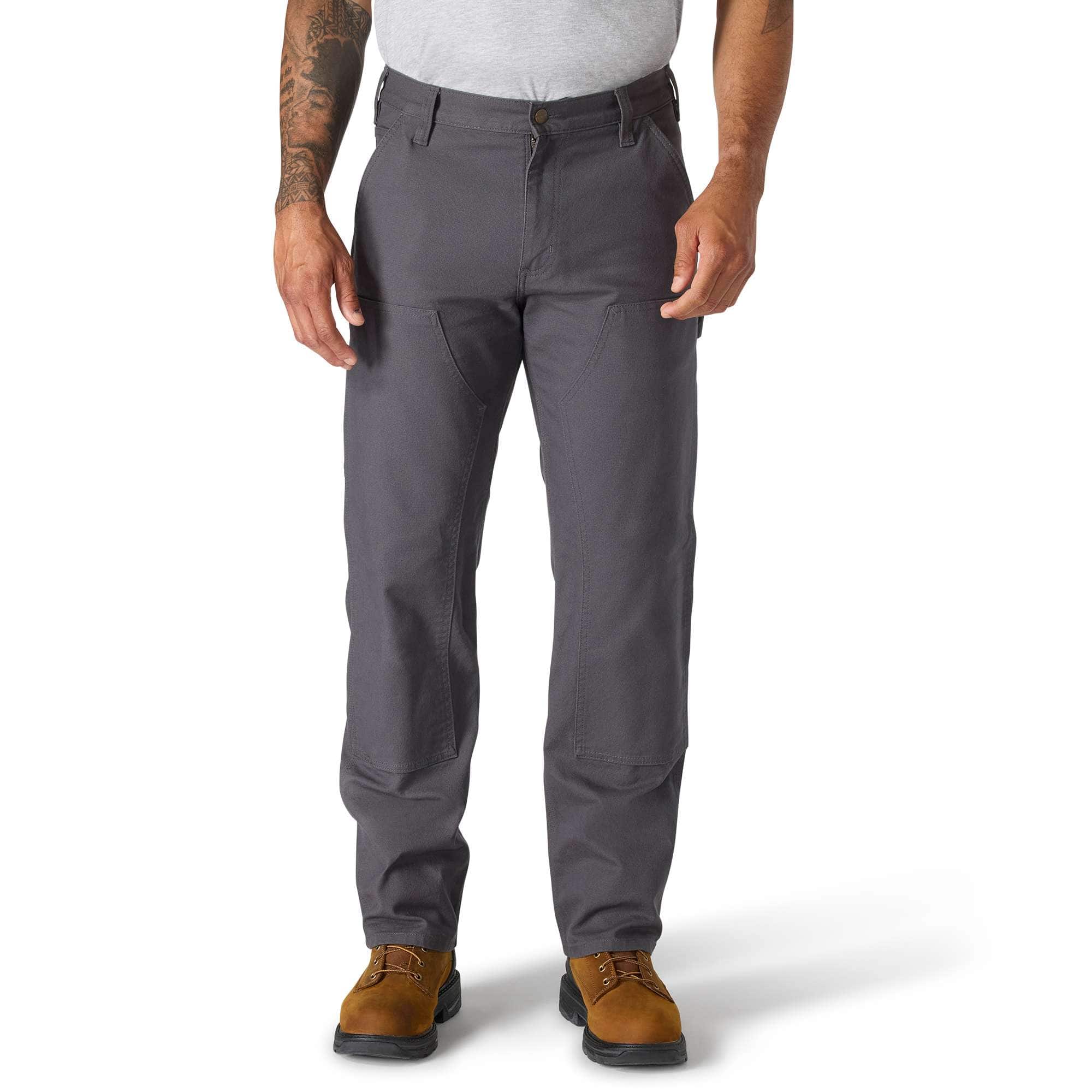 Relaxed Straight Rugged Flex® Duck Double-Front Dungaree