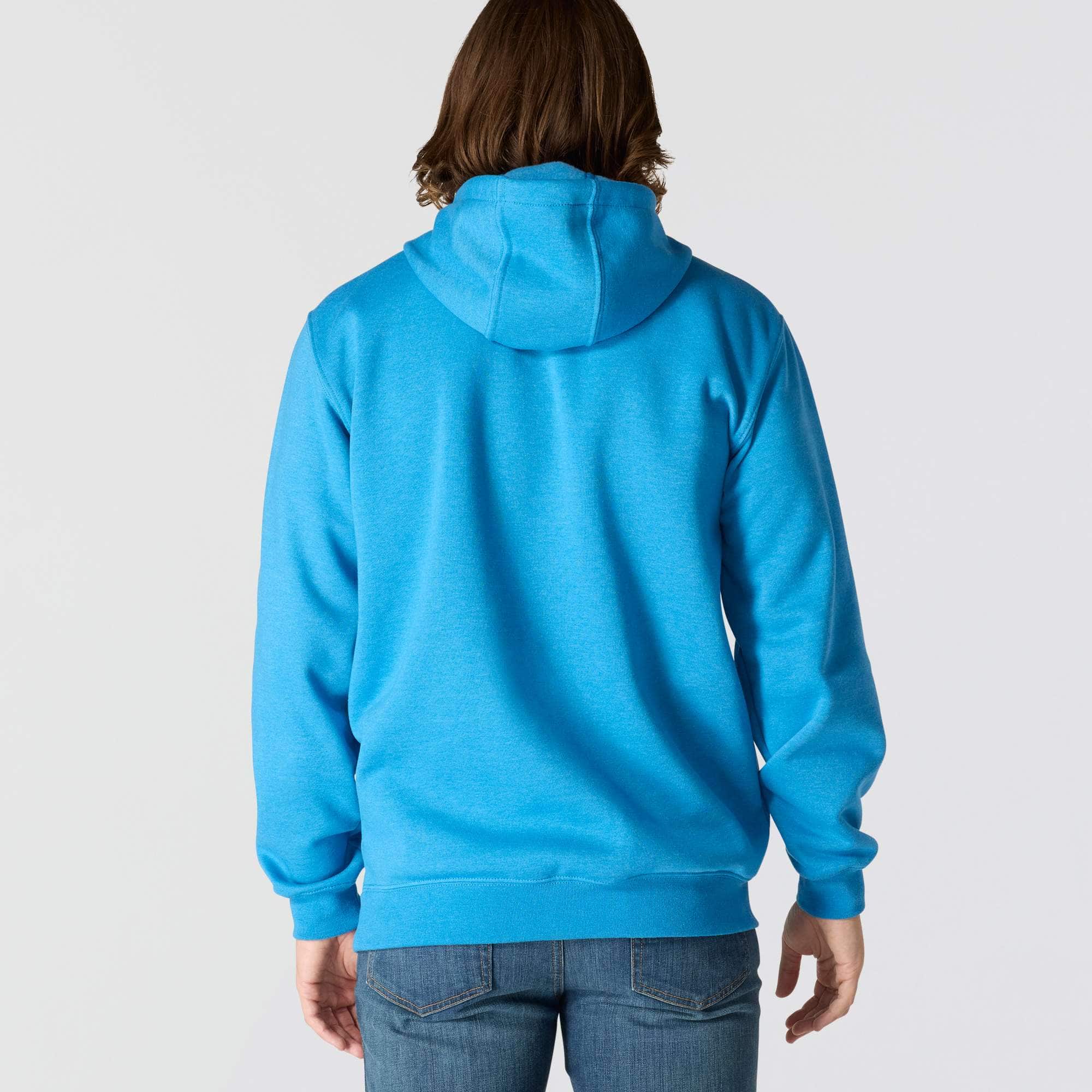Loose Fit Midweight Logo Sleeve Graphic Hoodie