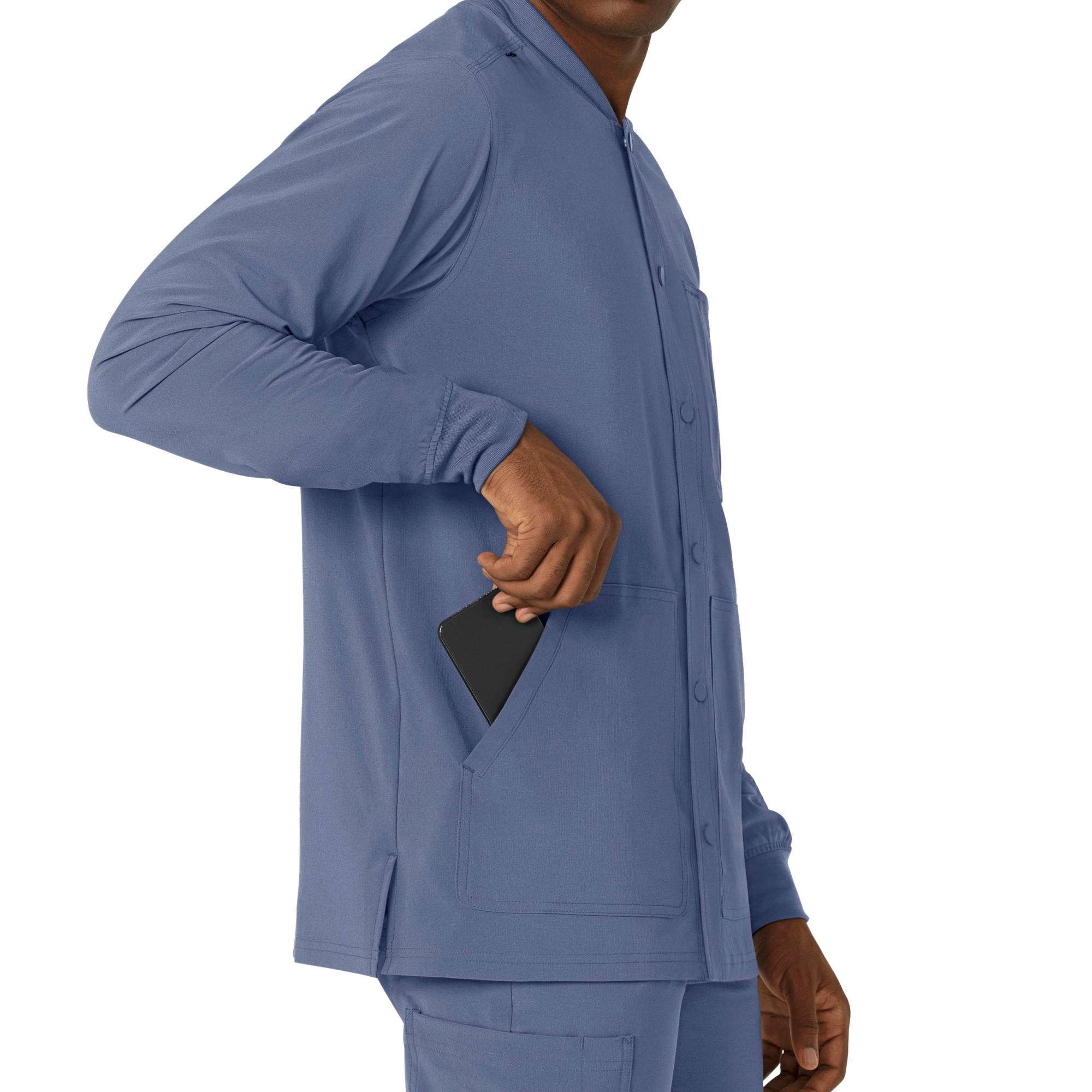 Force Cross-Flex Men's Shirt Scrub Jacket