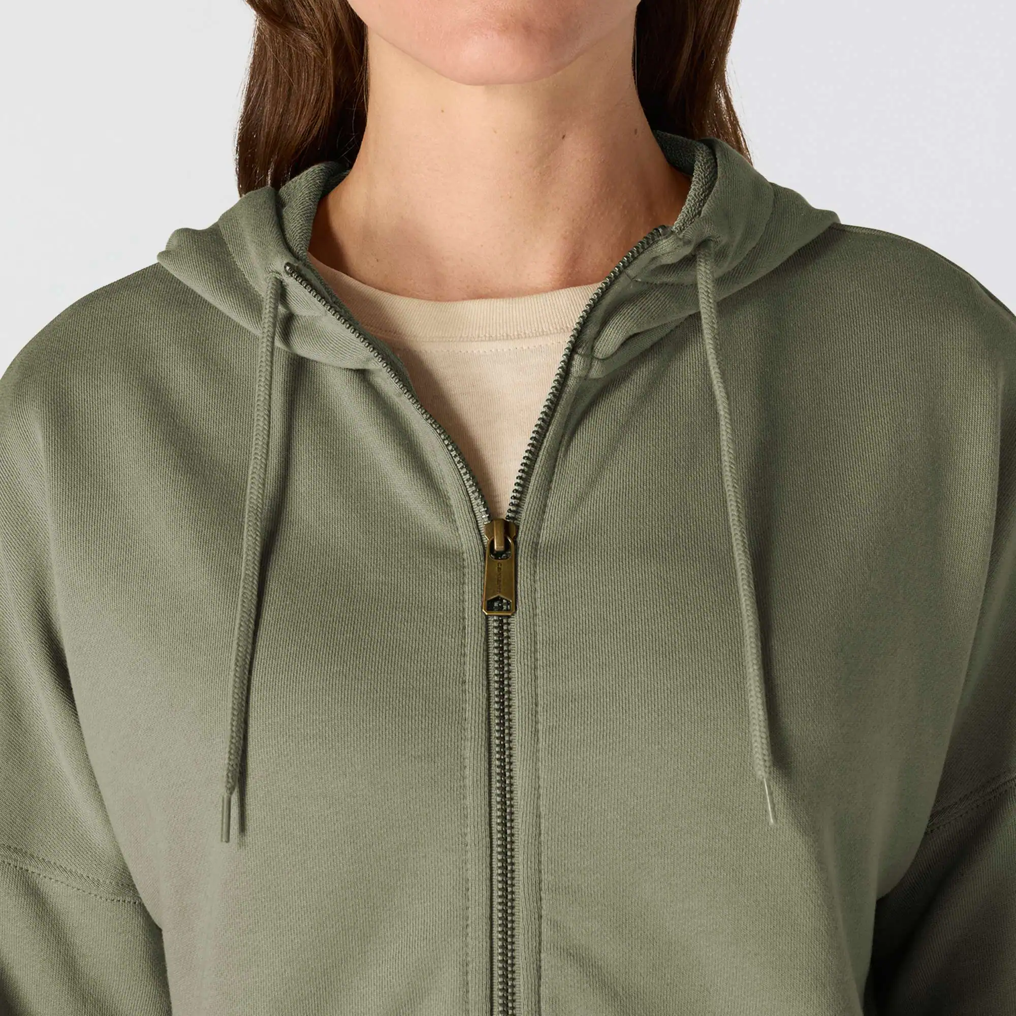 Women's TENCEL™ Fiber Series Loose Fit Full-Zip Sweatshirt