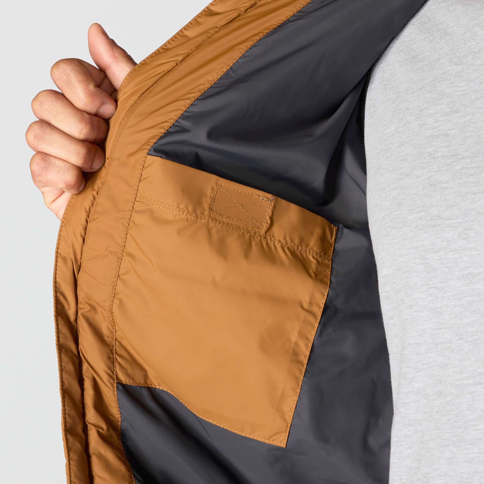 Rain Defender® Relaxed Fit Lightweight Insulated Hooded Jacket - 3 Warmest Rating