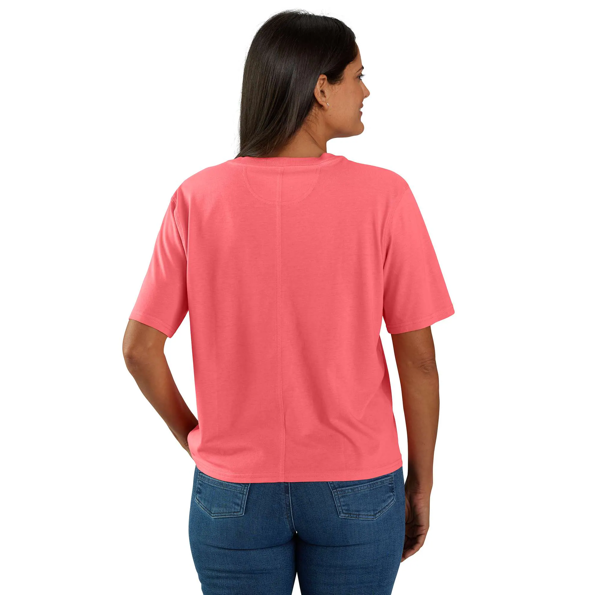 Women's TENCEL™ Fiber Series Loose Fit Short-Sleeve Crewneck T-Shirt
