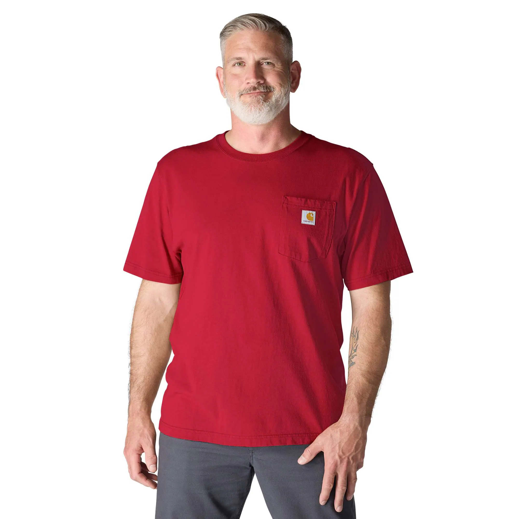 Loose Fit Heavyweight Short-Sleeve Pocket T-Shirt