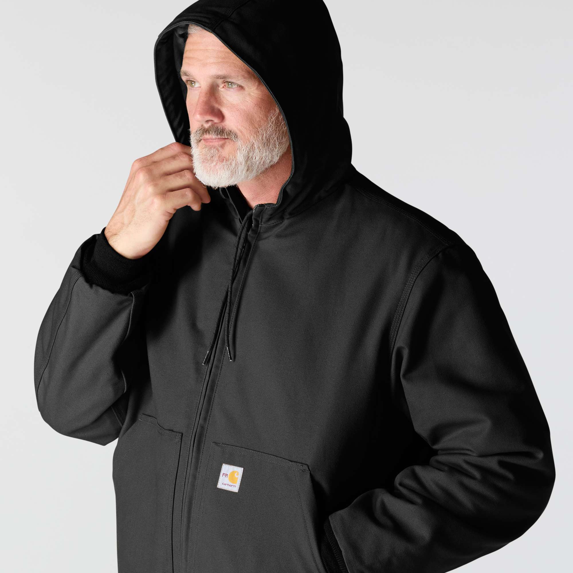 Flame Resistant Loose Fit Duck Insulated Active Jac