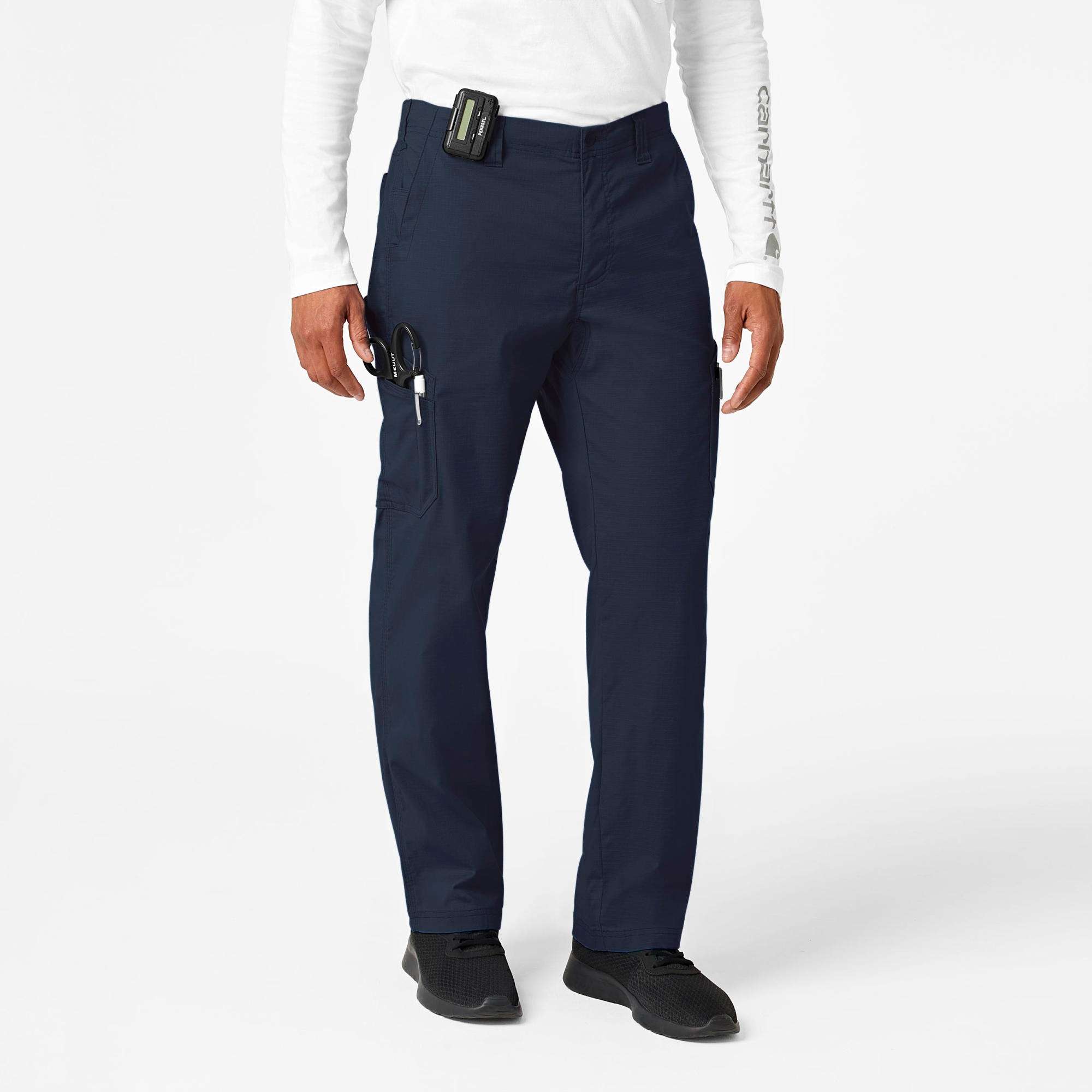 Rugged Flex® Ripstop Straight Leg Cargo Scrub Pant