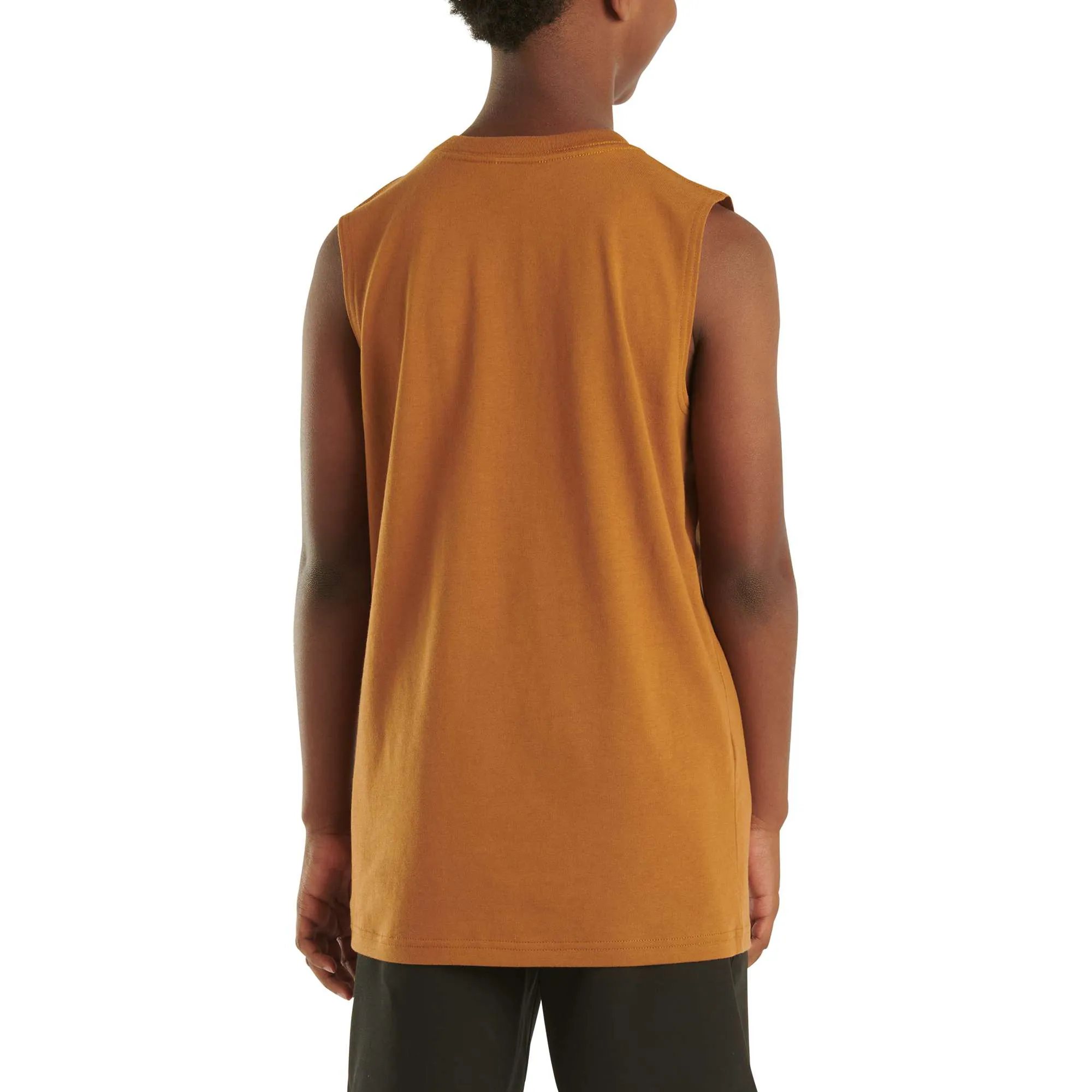 Boys' Sleeveless Carhartt Logo T-Shirt (Child/Youth)