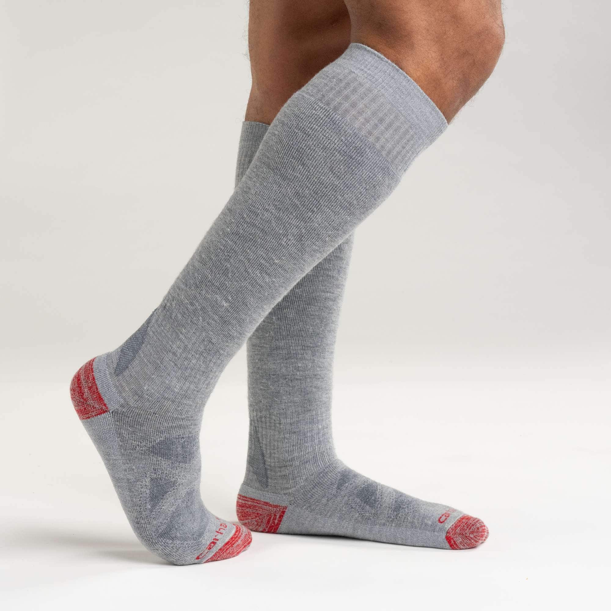Heavyweight Merino Wool Blend Over-The-Calf Sock
